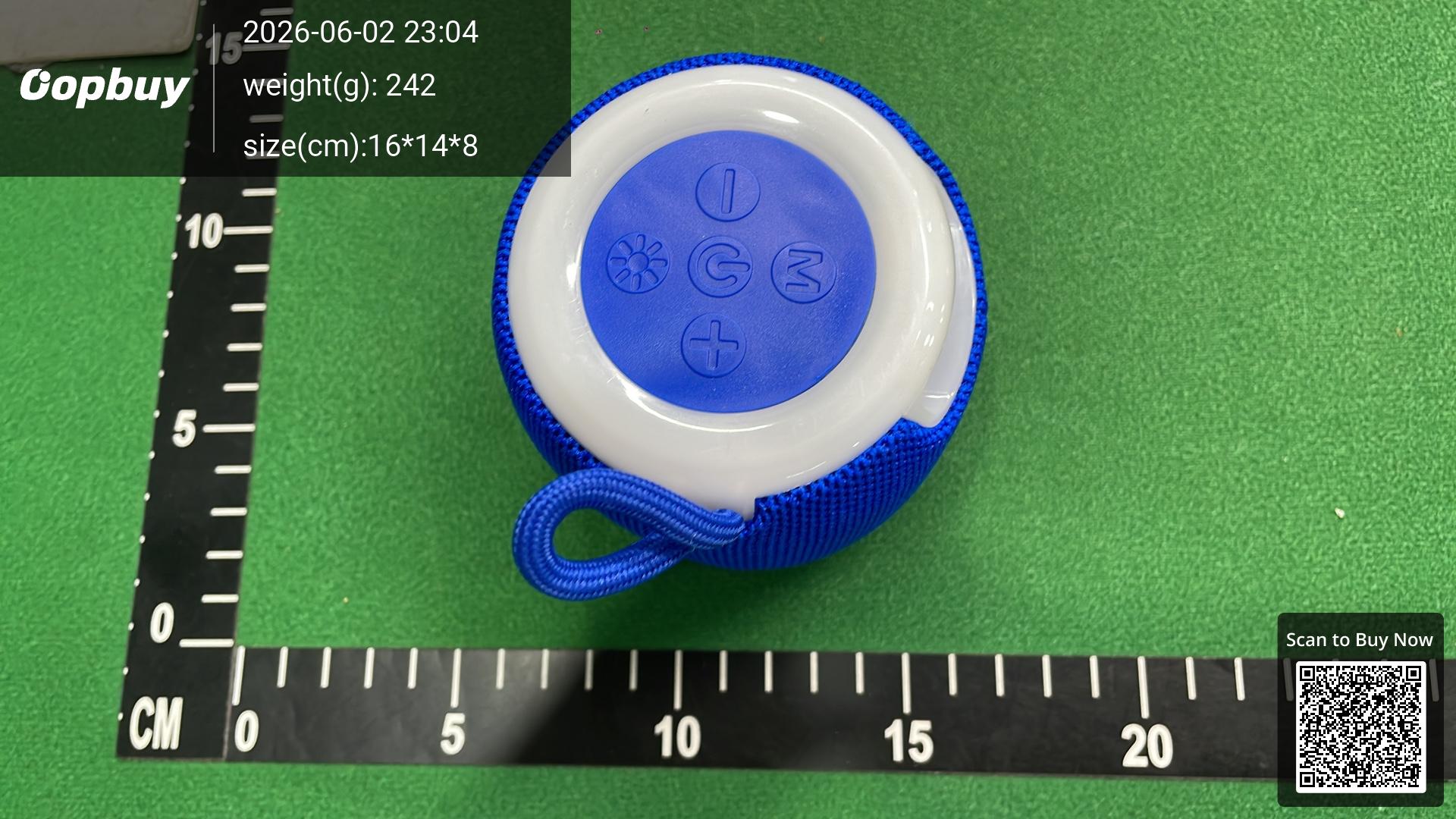 Foto QC 2 de S-H Portable Bluetooth Speaker Mini Bluetooth 5.0 Blue