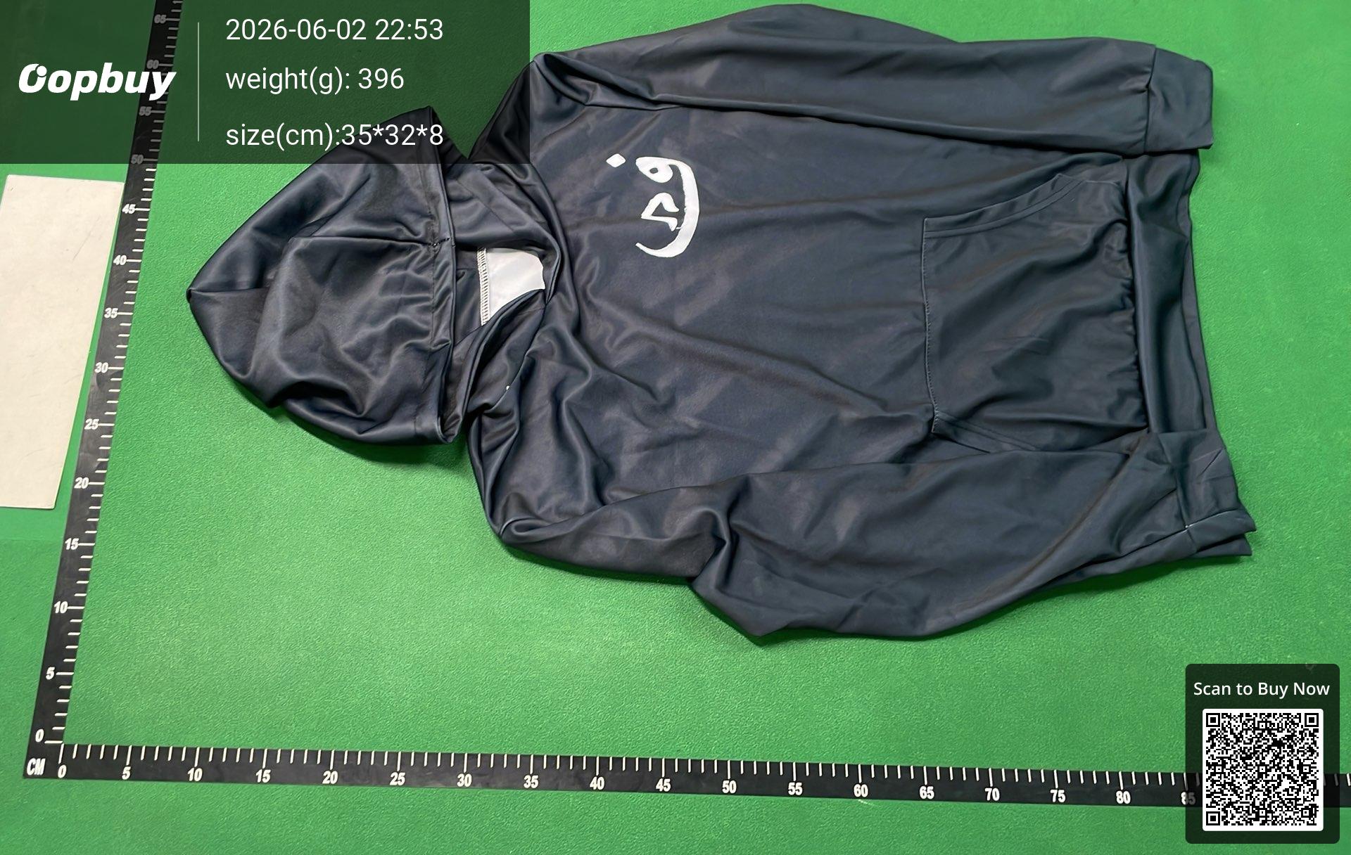 Foto QC 4 de 808Vision 808 Hoodie Arabic Script Black