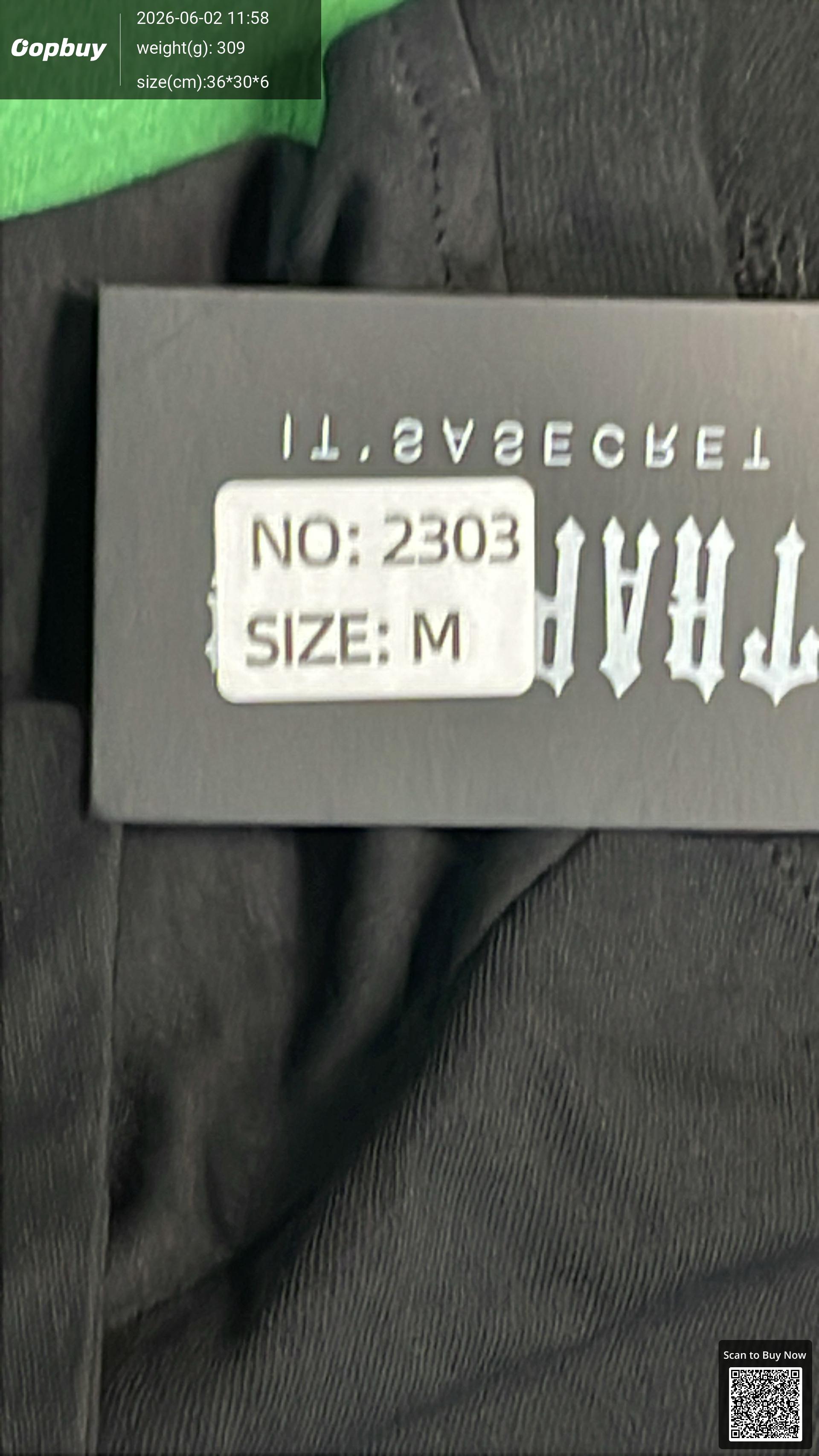 Foto QC 1 de Trapstar T-shirt Chenille Decoded Mirror Logo Black