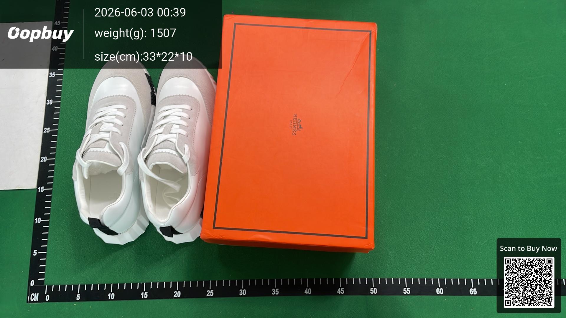 Foto QC 7 de Hermes Bouncing Low White Red