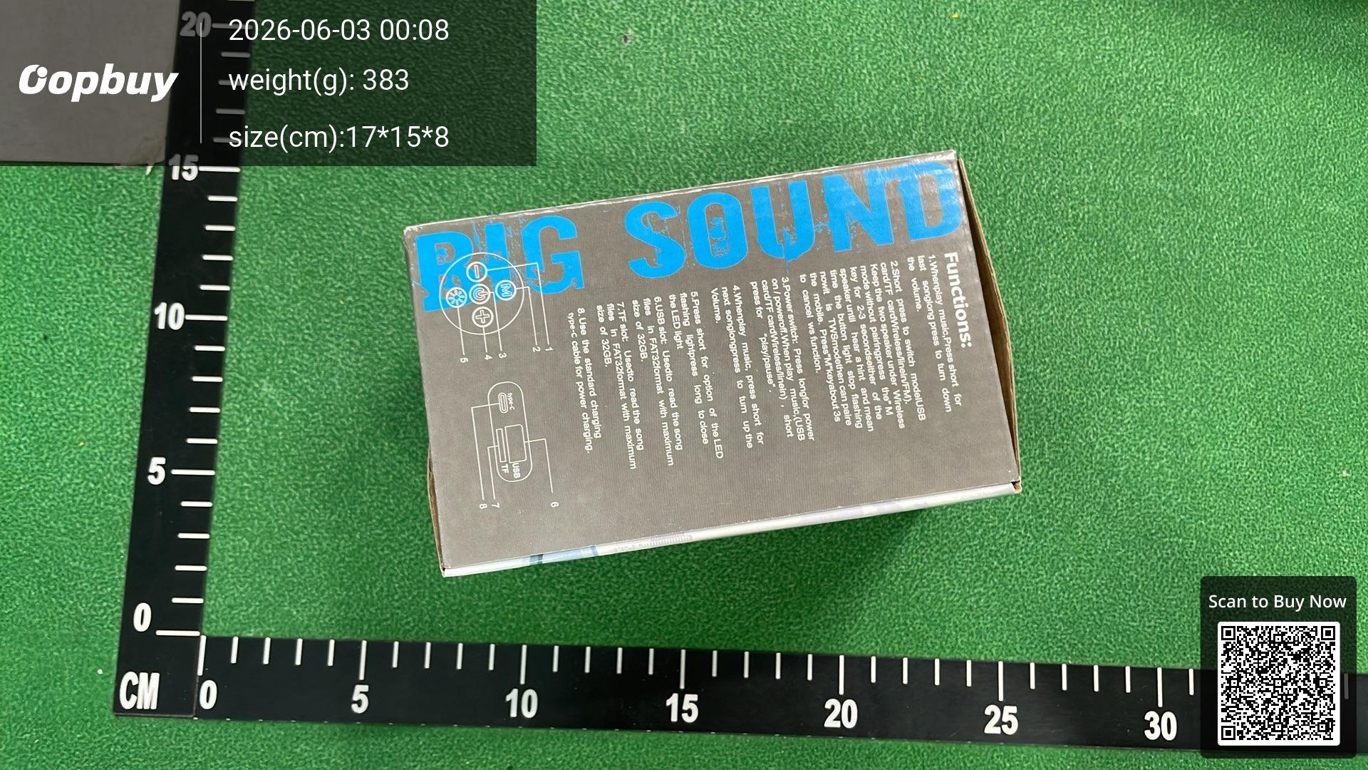 Foto QC 3 de Other Bluetooth Speaker Portable Fabric RGB Light Pink