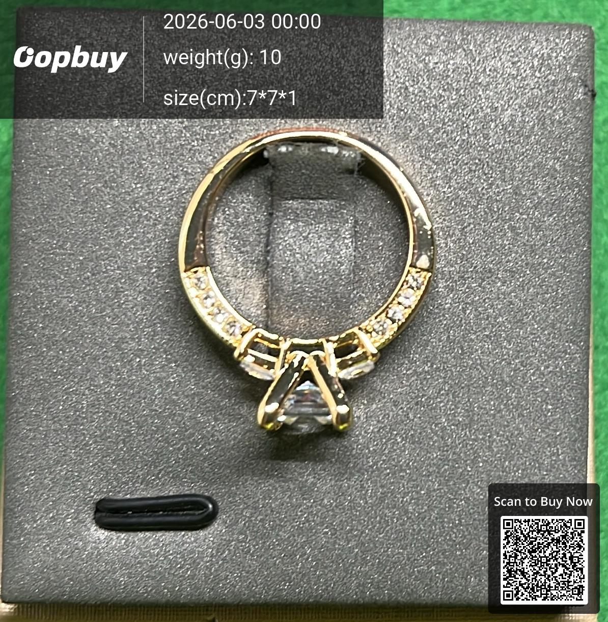 Foto QC 8 de Other Ring Metal Strass Silver
