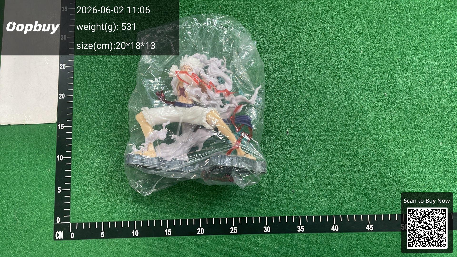 Foto QC 7 de Other One Piece Monkey D. Luffy Gear 5 Sun God Nika Lightning Wink PVC Figure
