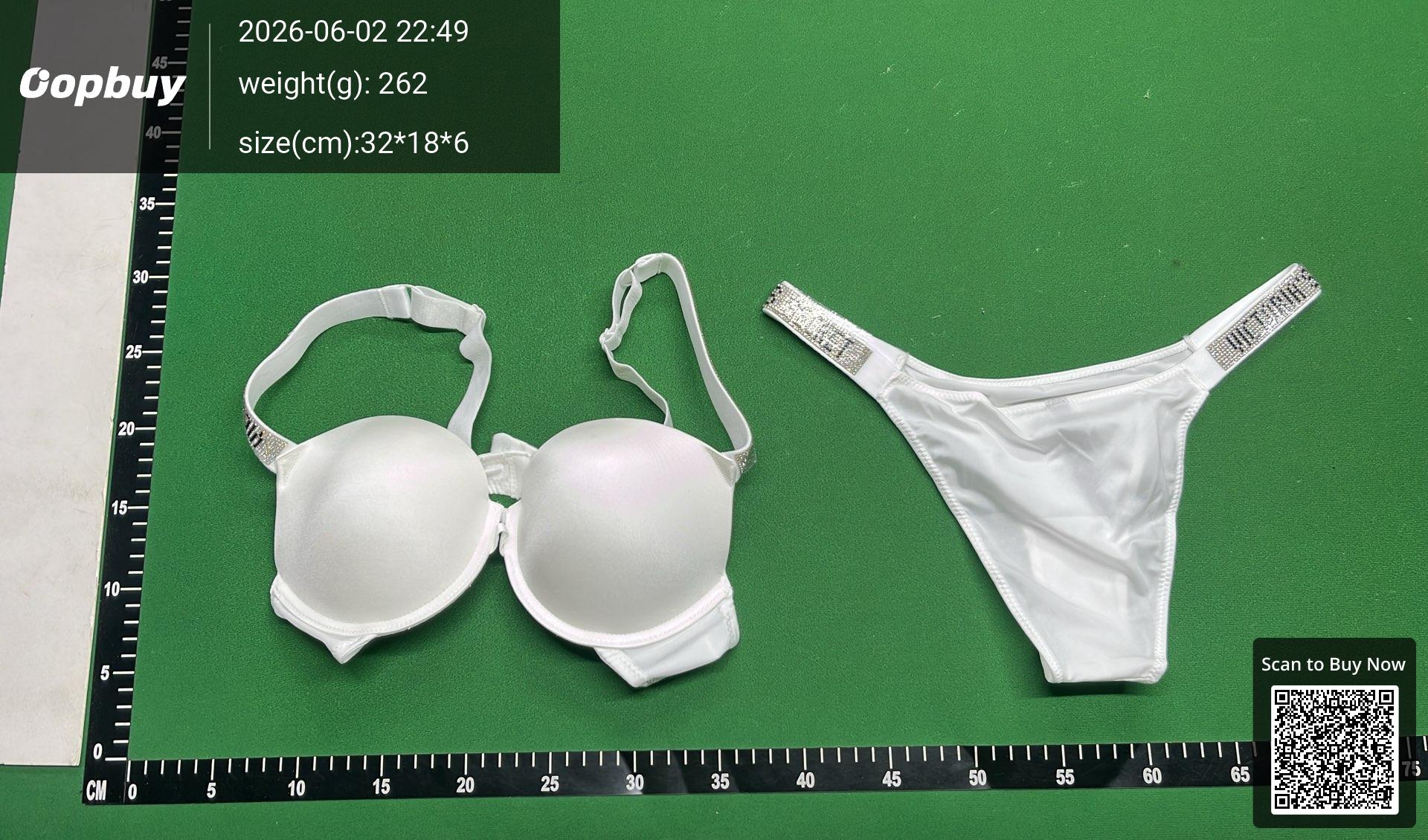 Foto QC 5 de Other Bra Push-up Rhinestone Leopard