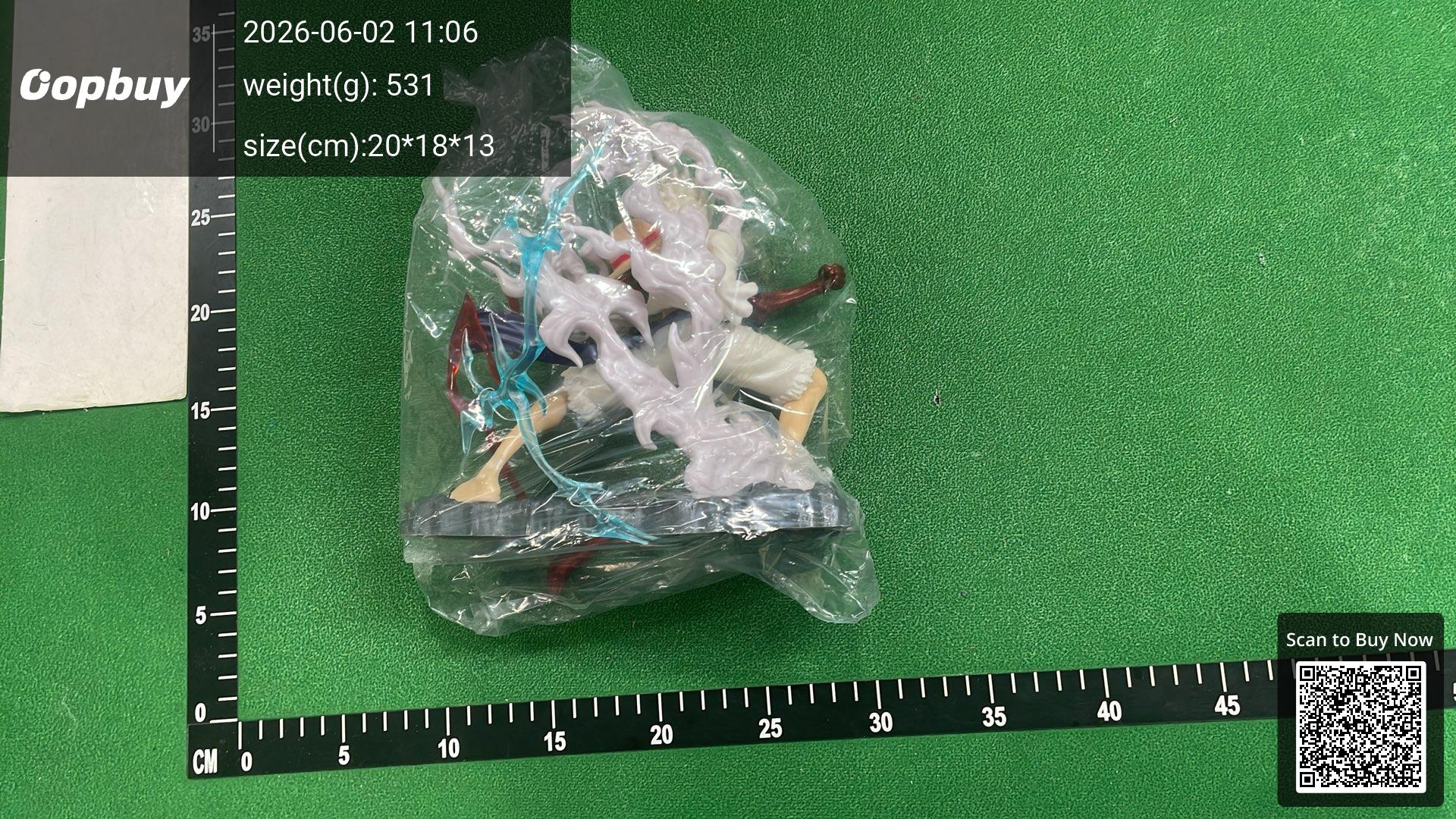 Foto QC 8 de Other One Piece Monkey D. Luffy Gear 5 Sun God Nika Lightning Wink PVC Figure