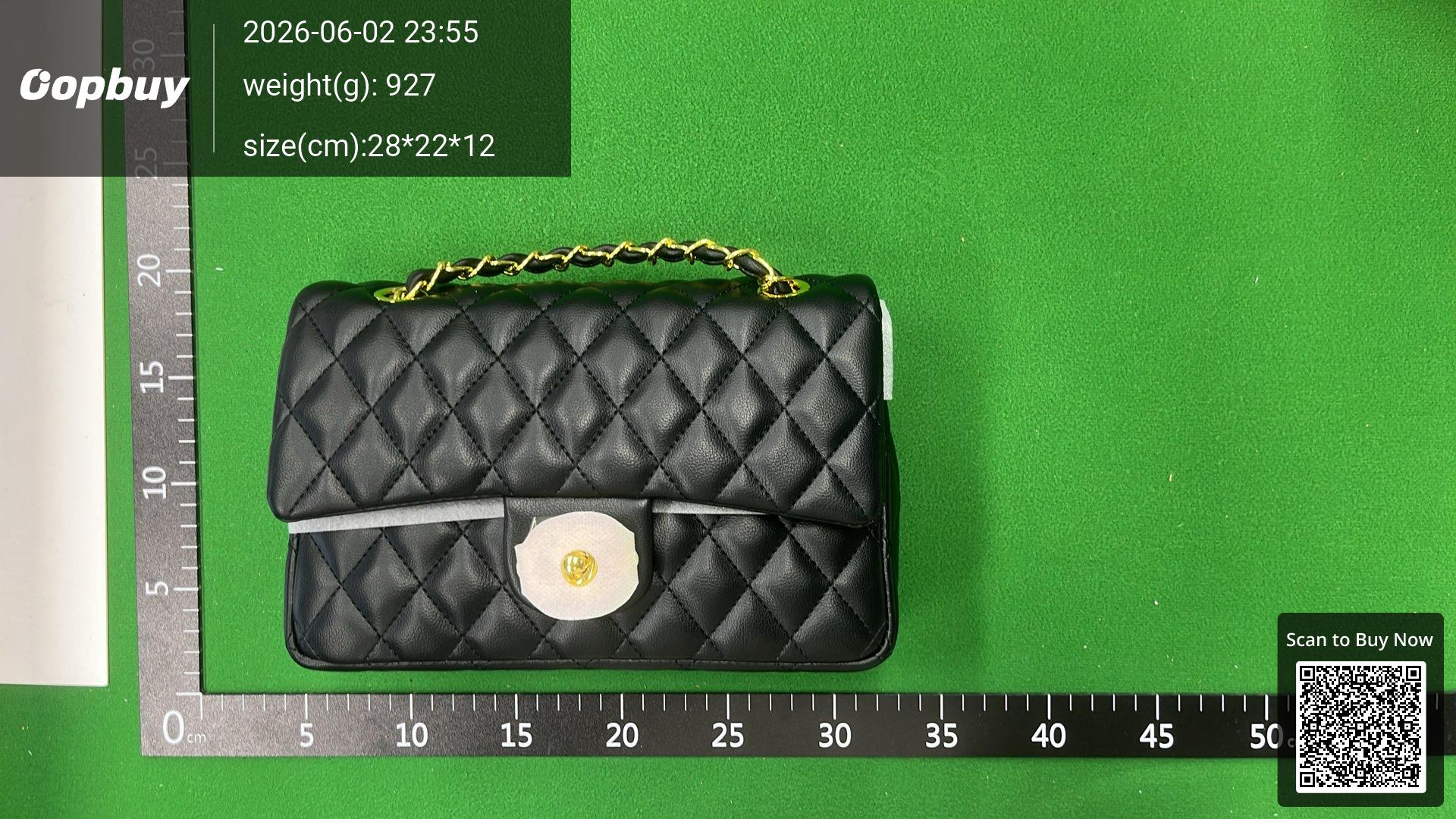 Foto QC 6 de Chanel Classic Flap 25 Black Lambskin