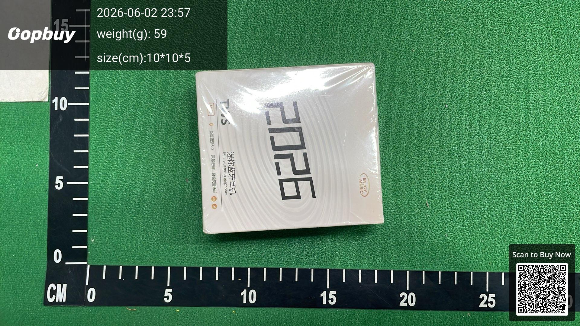 Foto QC 6 de Other Wireless Earbuds Mini TWS Bluetooth 5.4 Beige