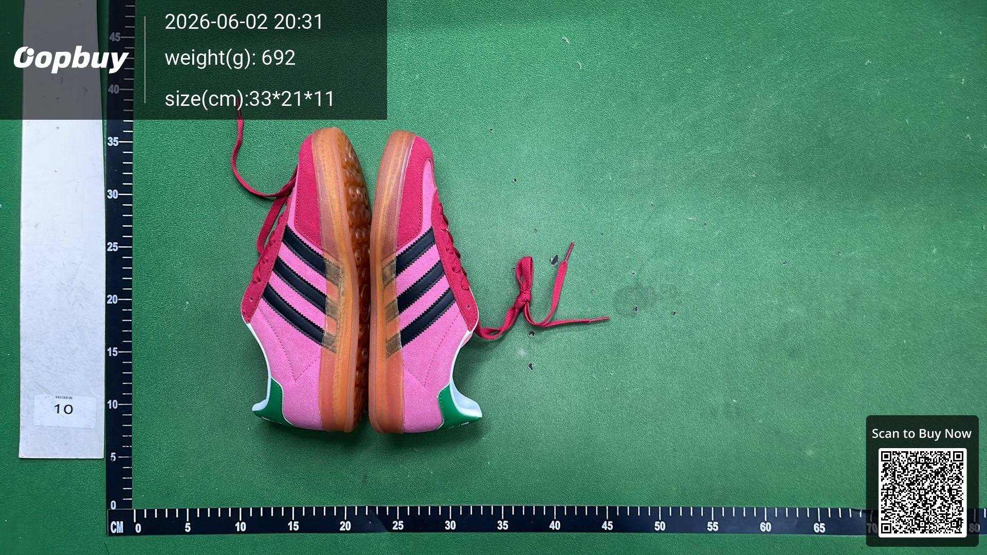 Foto QC 8 de Gucci Gazelle Low adidas GG Monogram Brown 707847