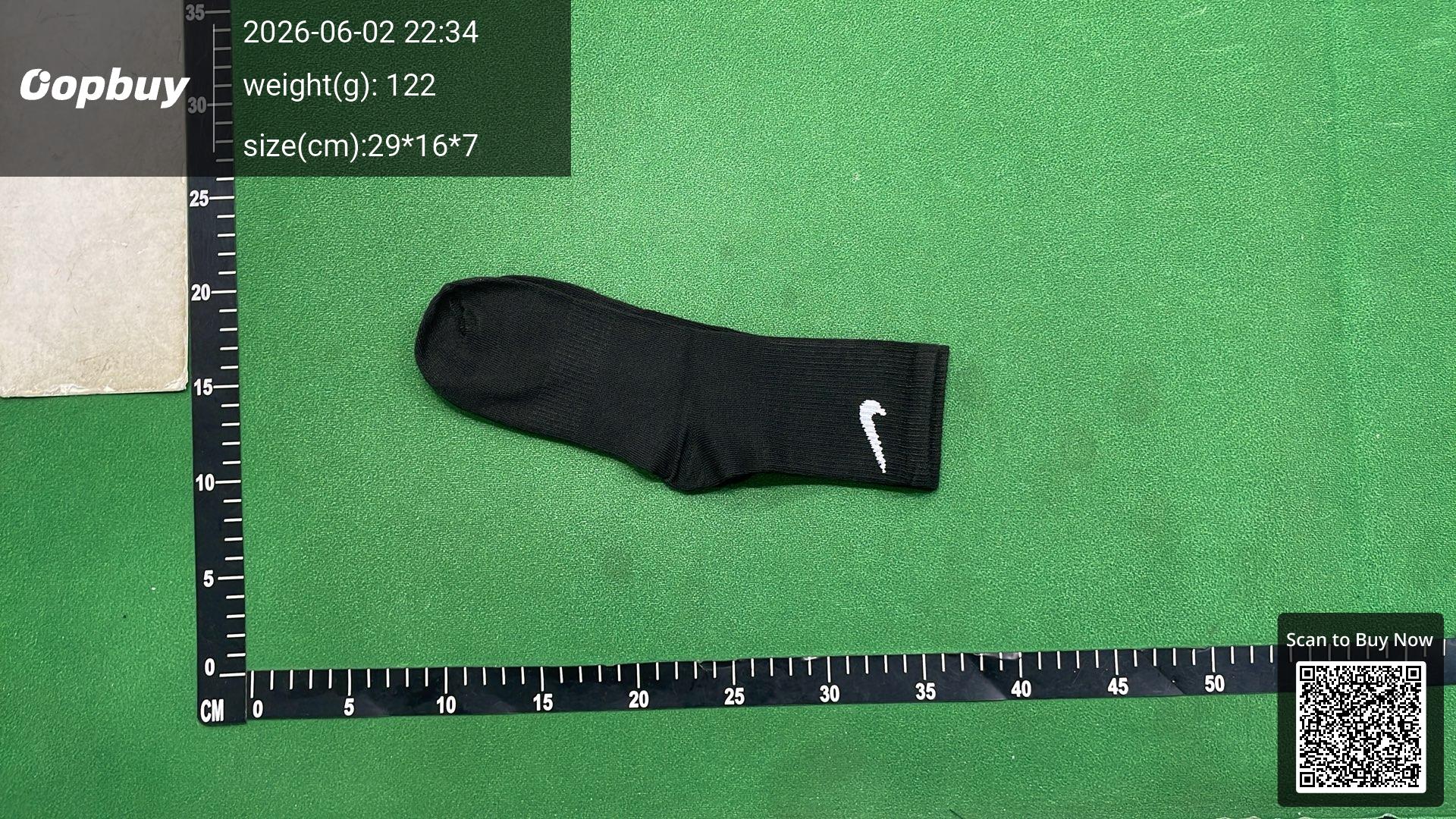 Foto QC 1 de Nike Everyday Ankle Socks Dri-FIT Black