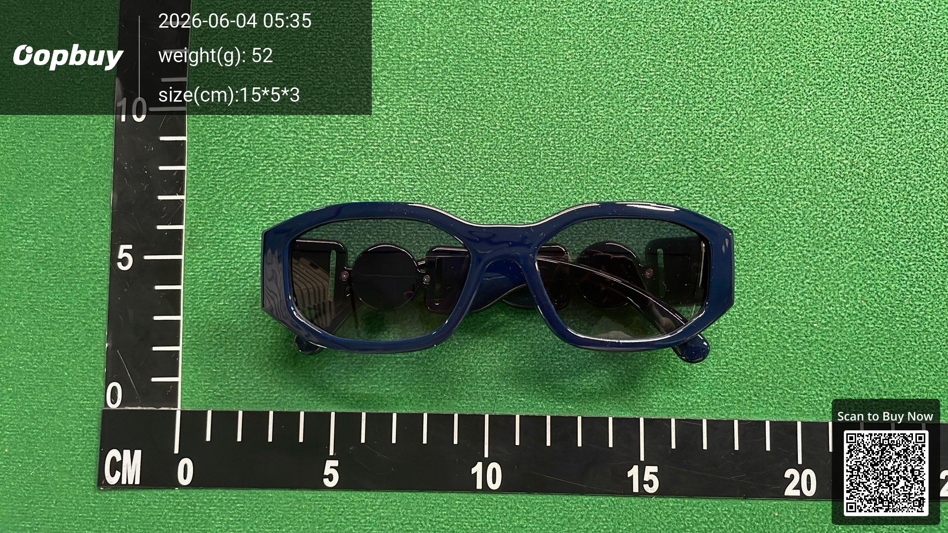 Foto QC 1 de Versace Medusa Biggie Acetate Sunglasses Pink Grey Gradient (VE4361)