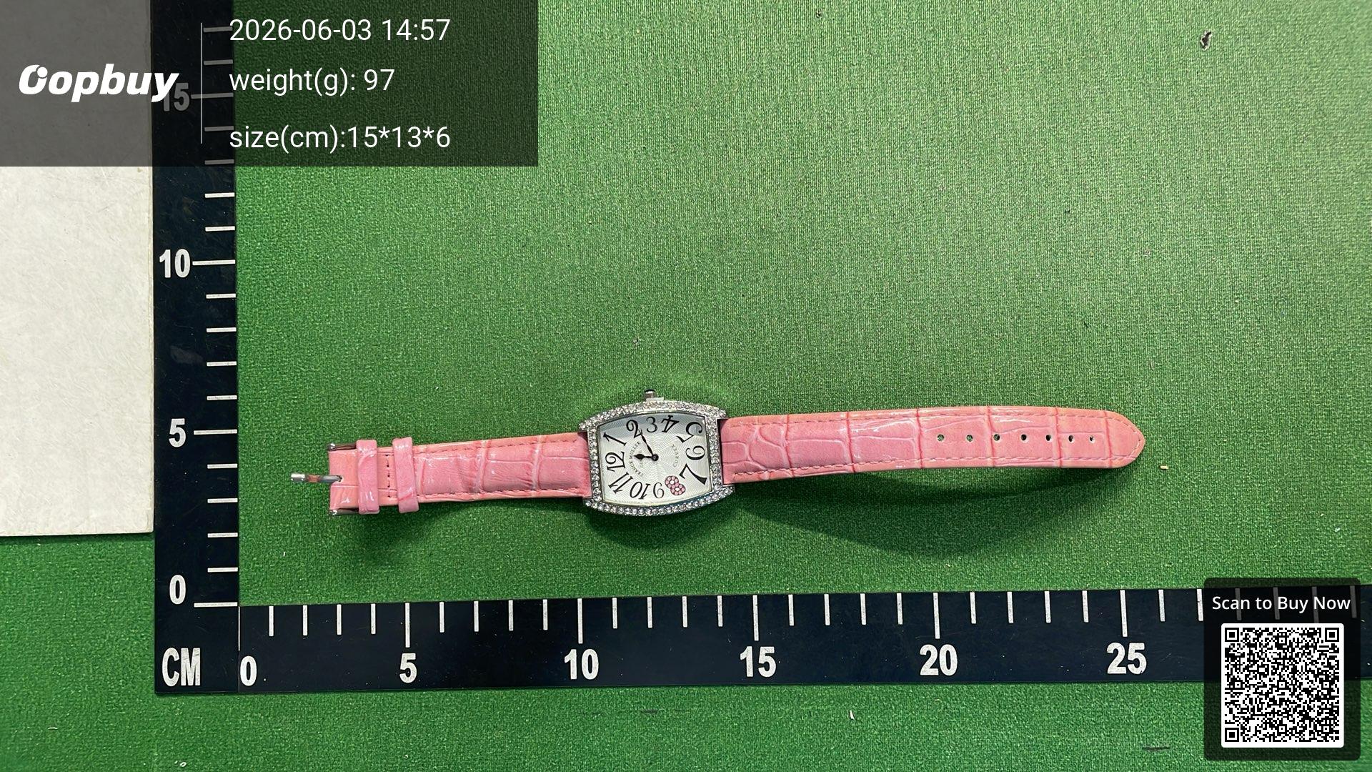 Foto QC 5 de Other Barrel-shaped Starry Diamond Watch
