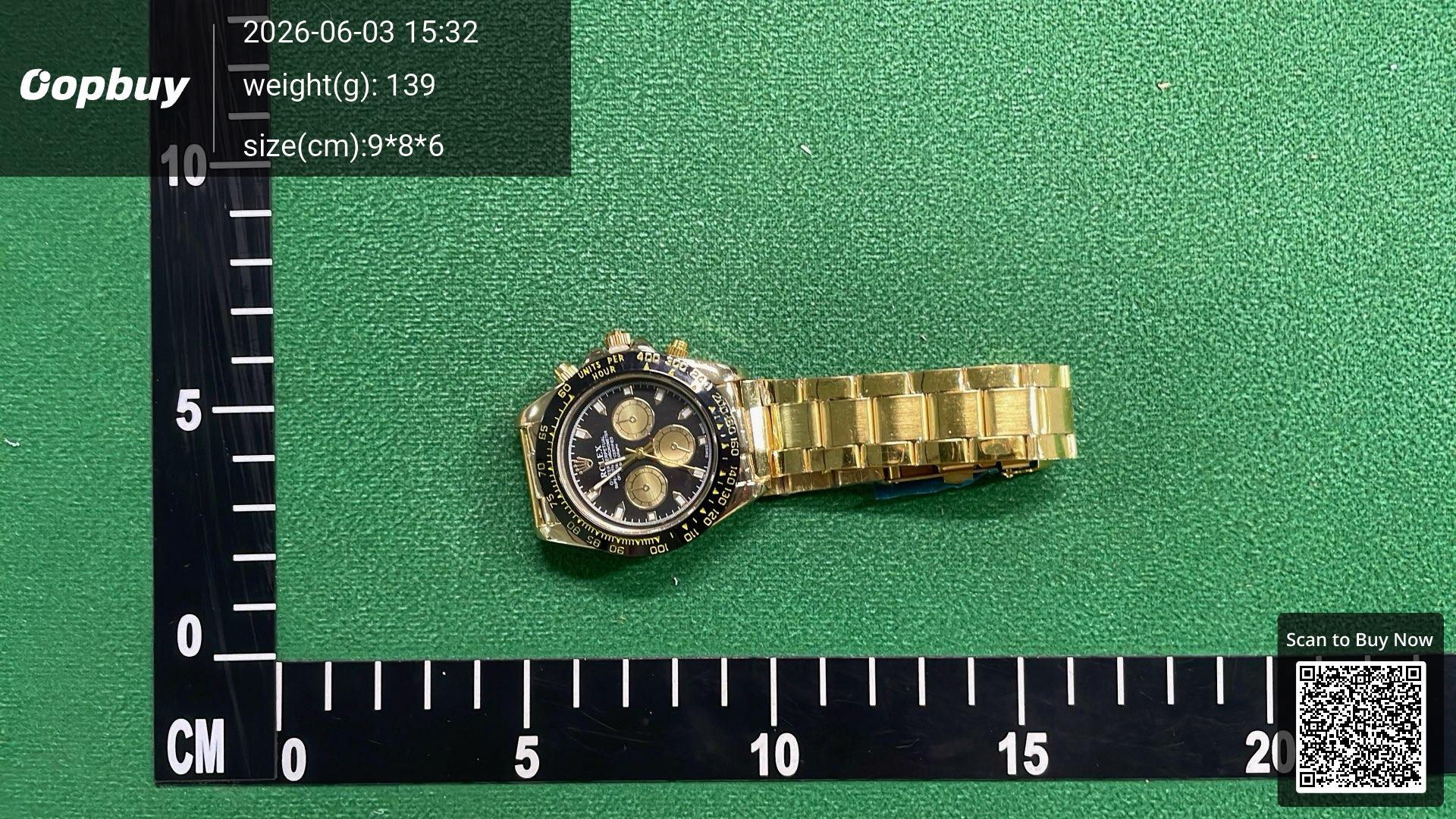Foto QC 5 de Dayitong Submariner Water Ghost Quartz Chronograph
