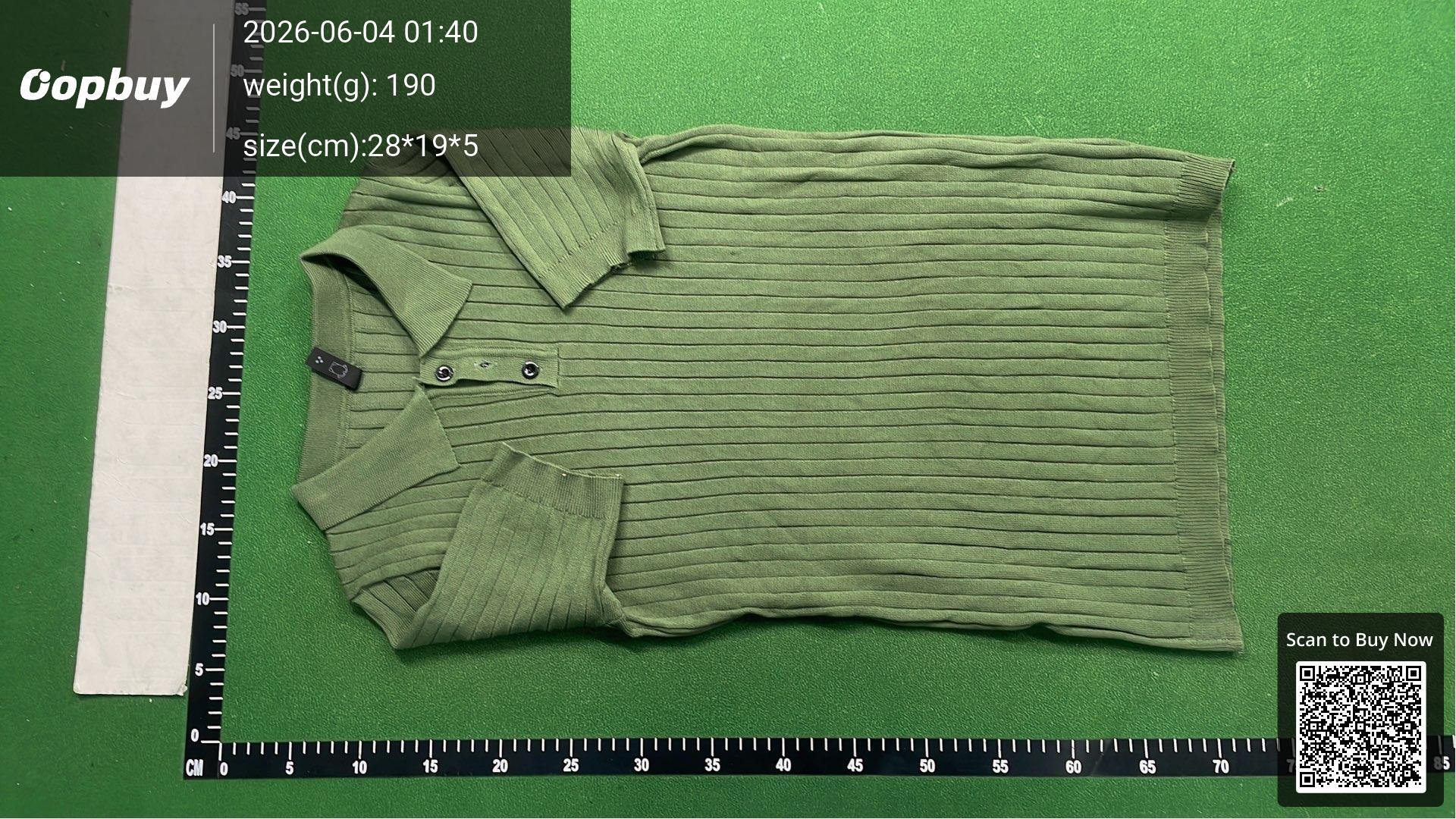Foto QC 4 de Other Sweater Ribbed Short Sleeve Brown