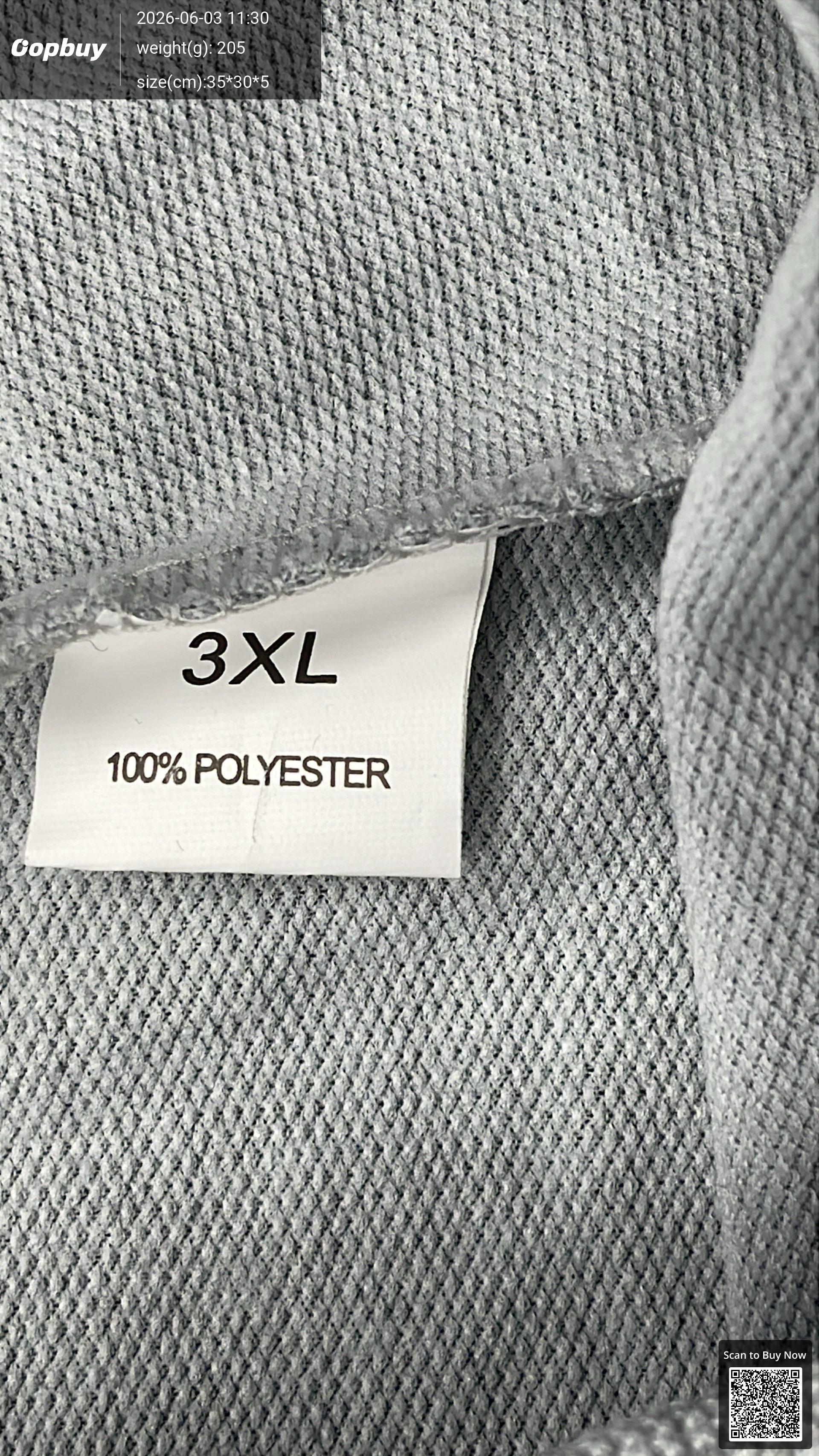 Foto QC 1 de Balenciaga Sweat Shorts Logo Dark Grey