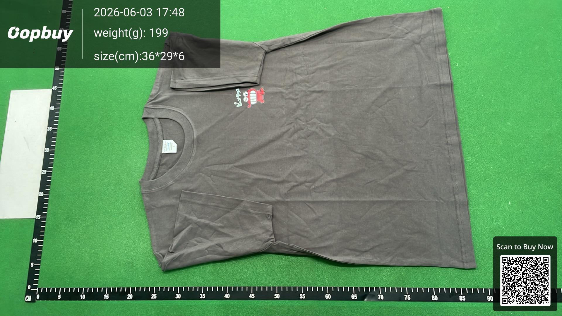 Foto QC 2 de Other T-shirt Panda Graphic Charcoal