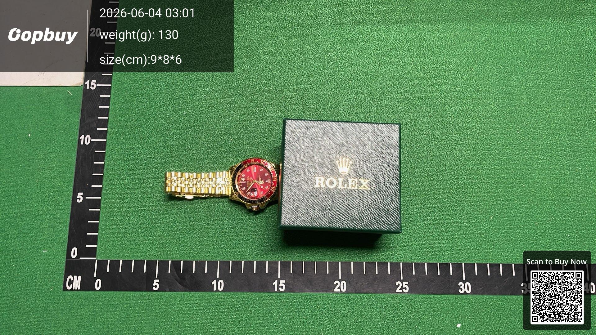Foto QC 8 de Rolex GMT-Master II 126718GRNR