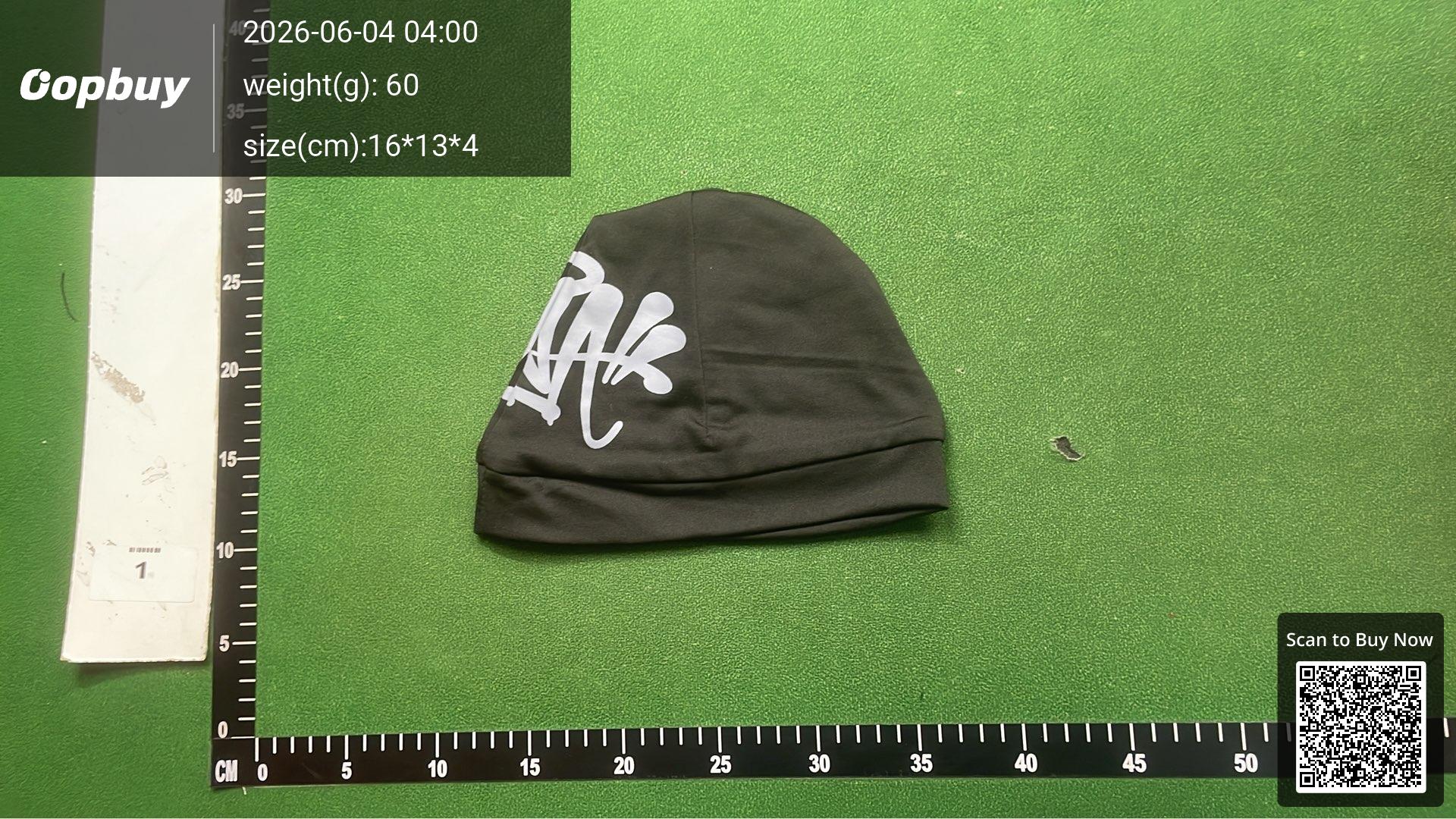 Foto QC 7 de Other Letter Graphic Beanie Grey