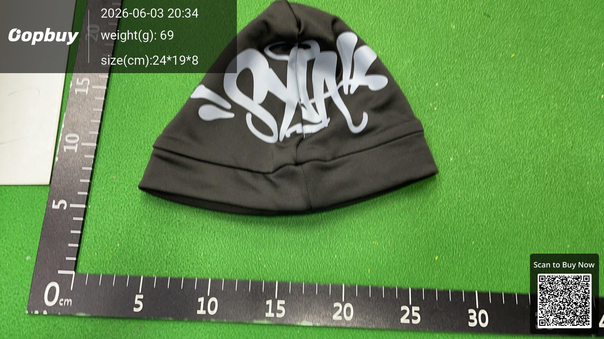 Foto QC 4 de Stussy Big Logo Beanie Grey