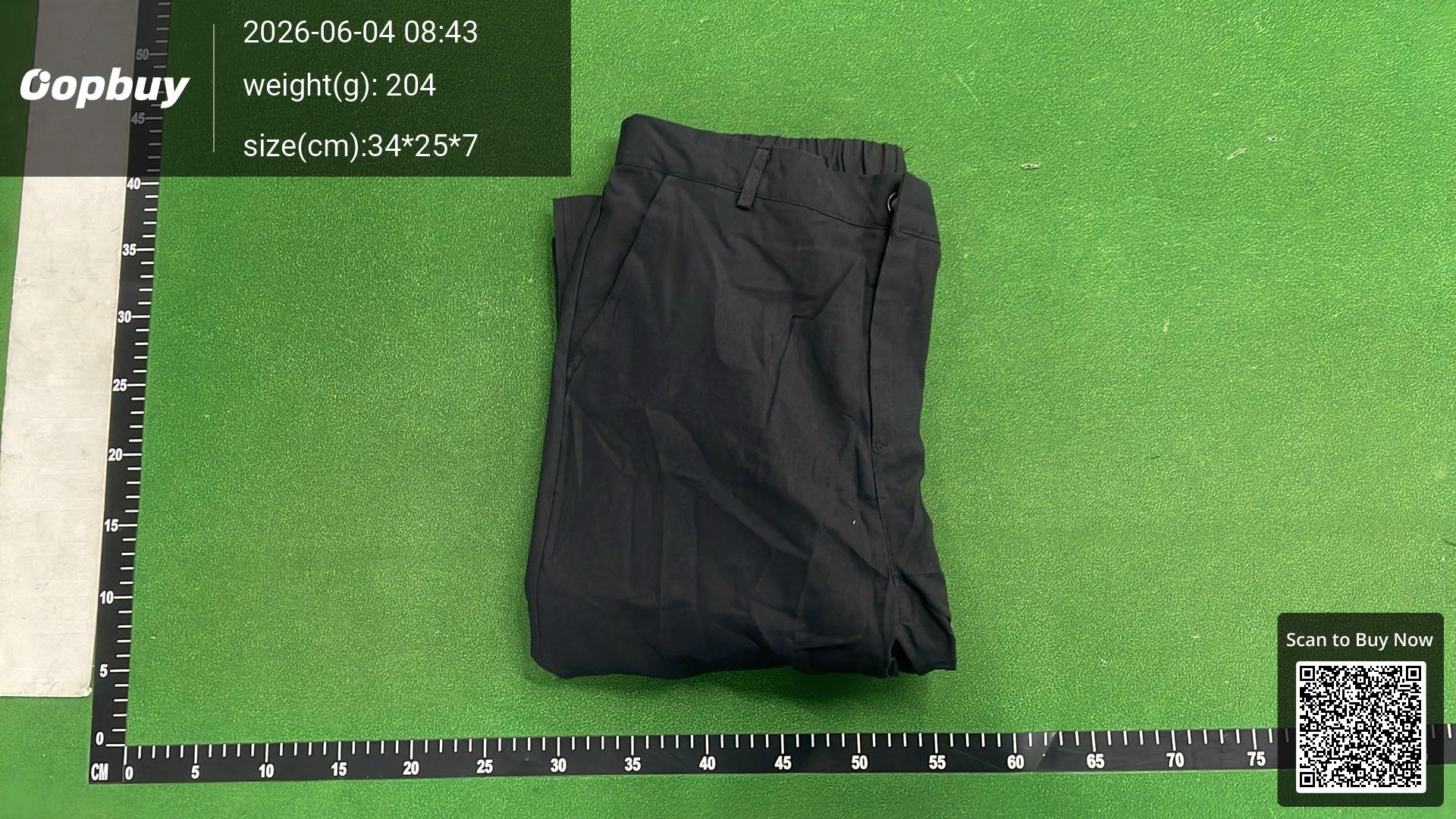 Foto QC 8 de Other Pants Linen Slant Pocket Light Blue