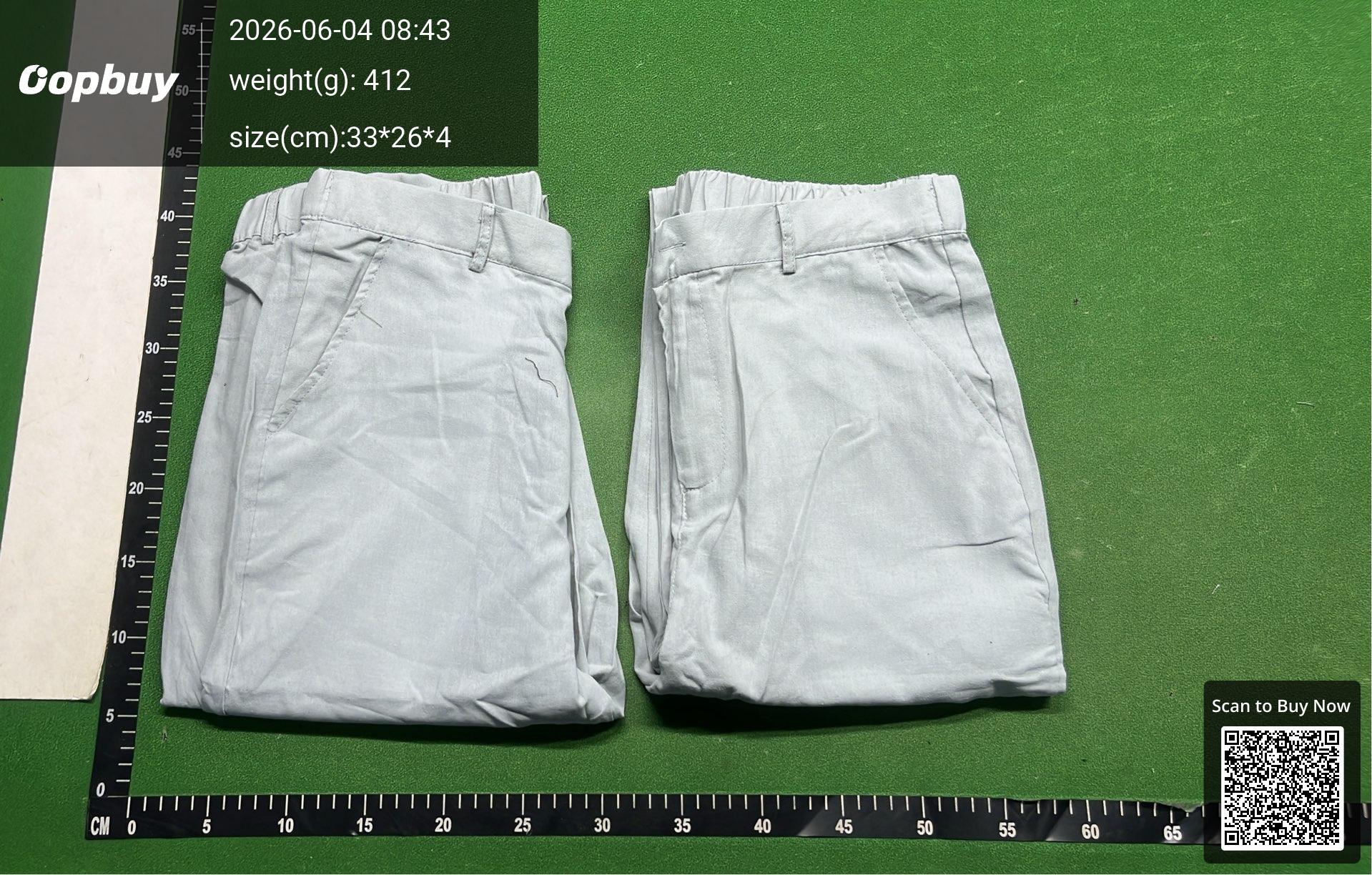 Foto QC 4 de Other Pants Linen Slant Pocket Light Blue