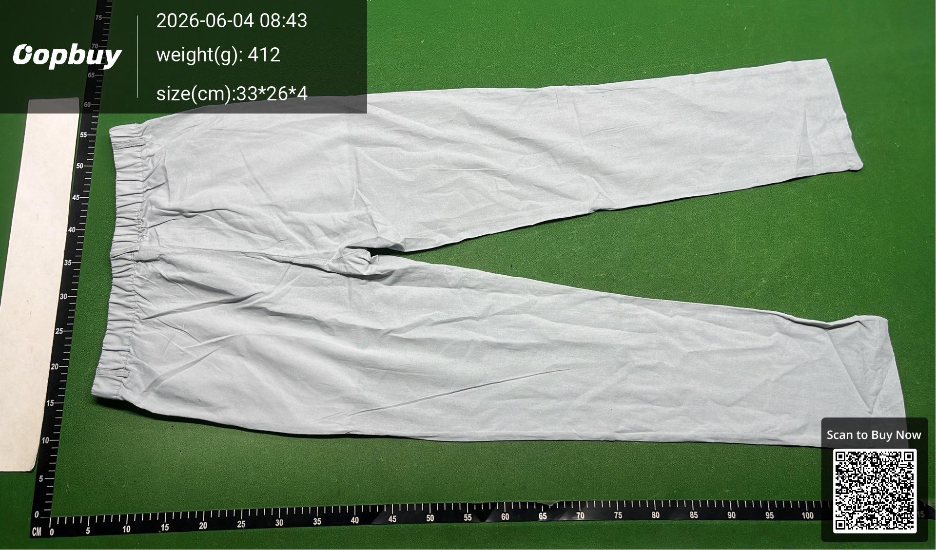 Foto QC 3 de Other Pants Linen Slant Pocket Light Blue