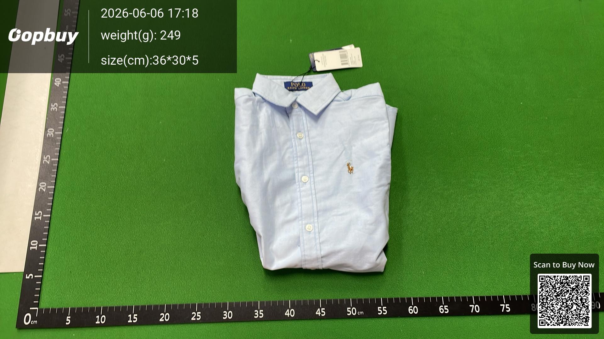 Foto QC 4 de Polo Ralph Lauren Shirt Pony Embroidery Oxford White