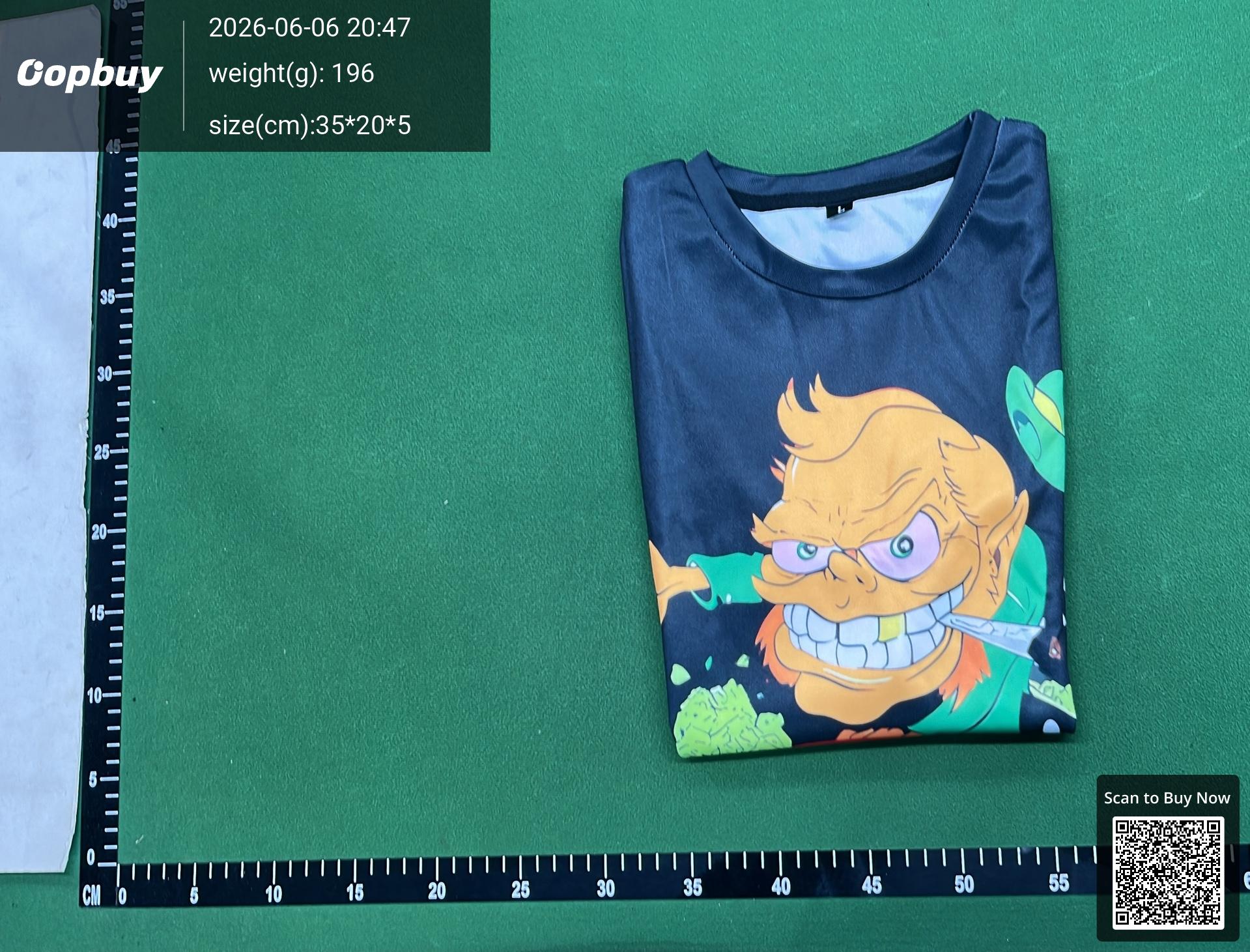 Foto QC 8 de Corteiz Alcatraz Script T-shirt Black
