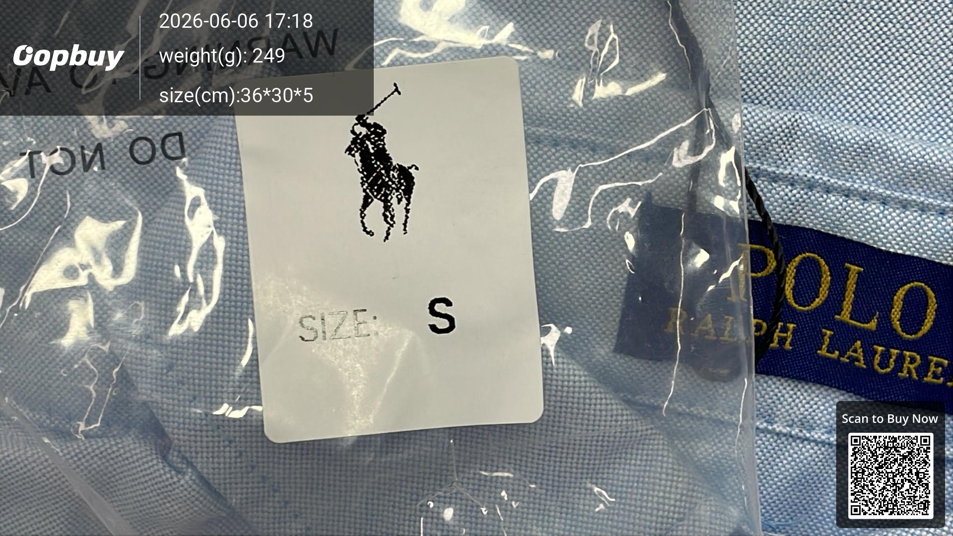 Foto QC 1 de Polo Ralph Lauren Shirt Pony Embroidery Oxford White