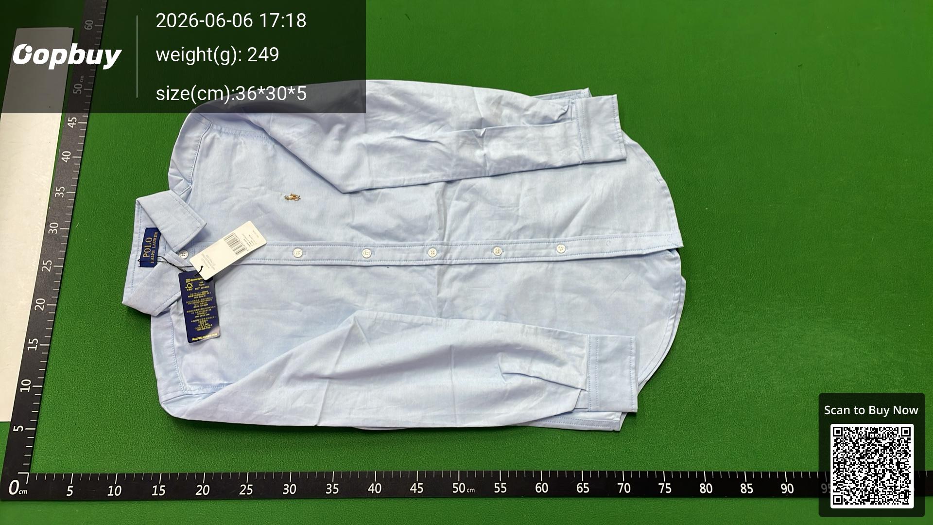 Foto QC 2 de Polo Ralph Lauren Shirt Pony Embroidery Oxford White