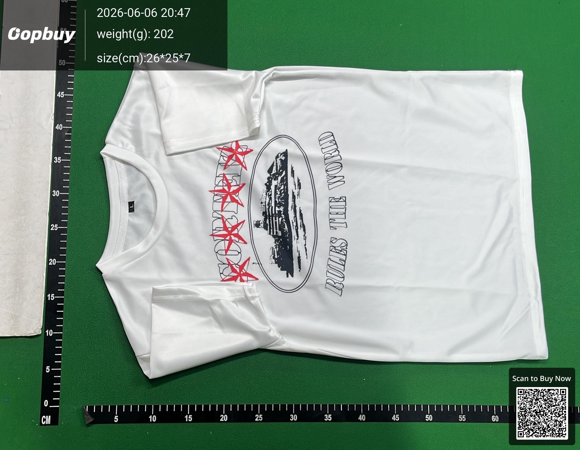 Foto QC 2 de Corteiz Alcatraz Script T-shirt Black