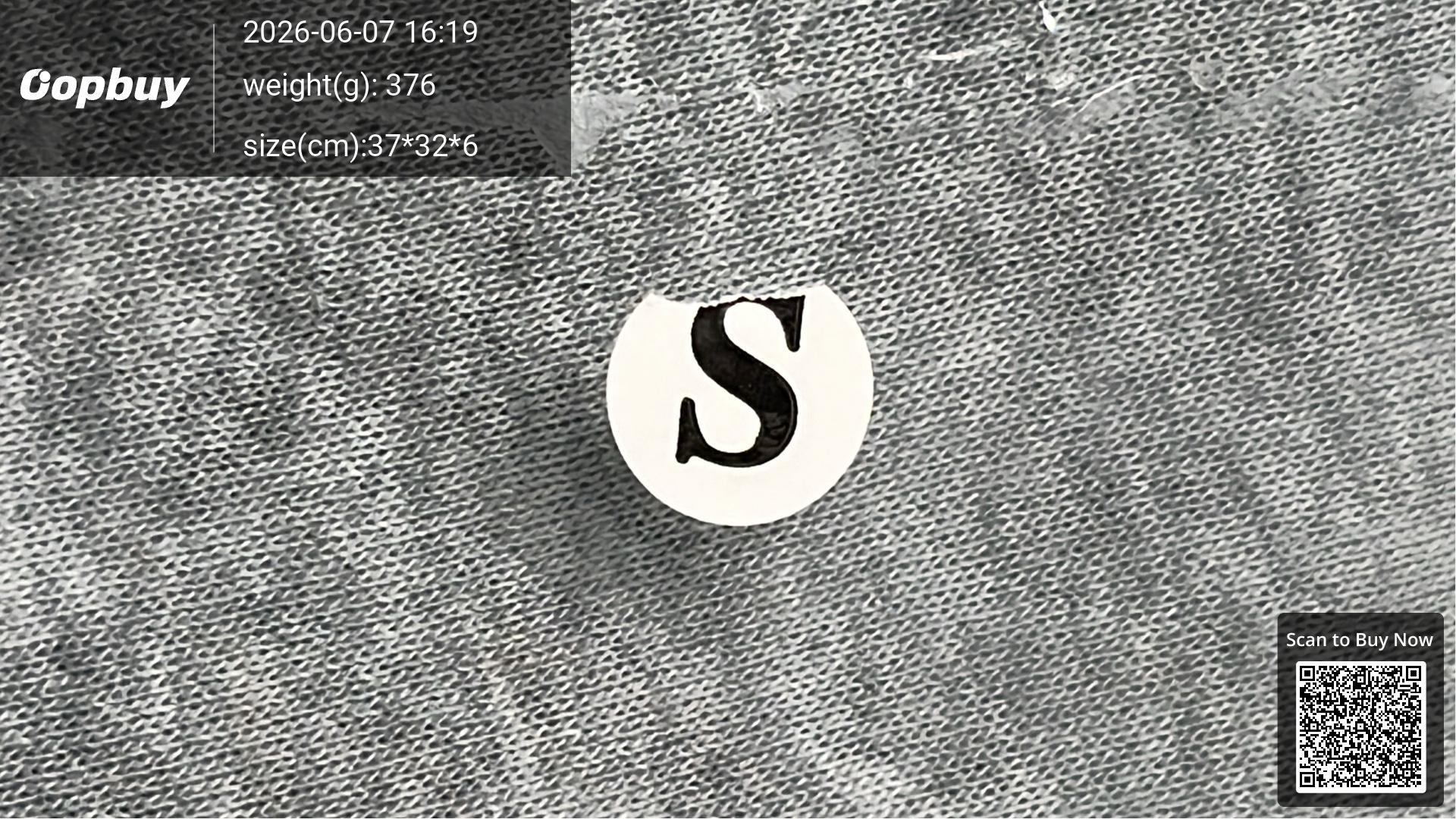 Foto QC 1 de GANT Hoodie Shield Logo Dark Grey