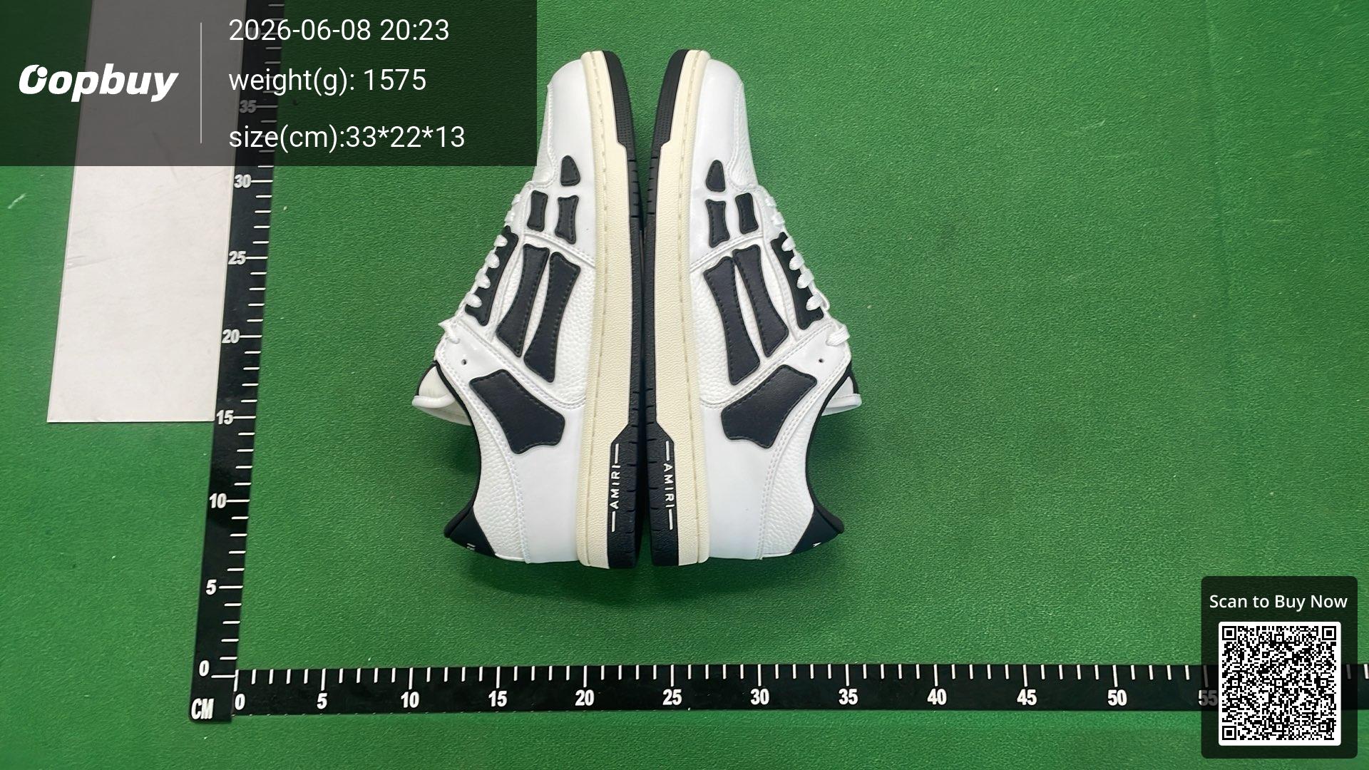 Foto QC 5 de AMIRI Skel Top Low Red White