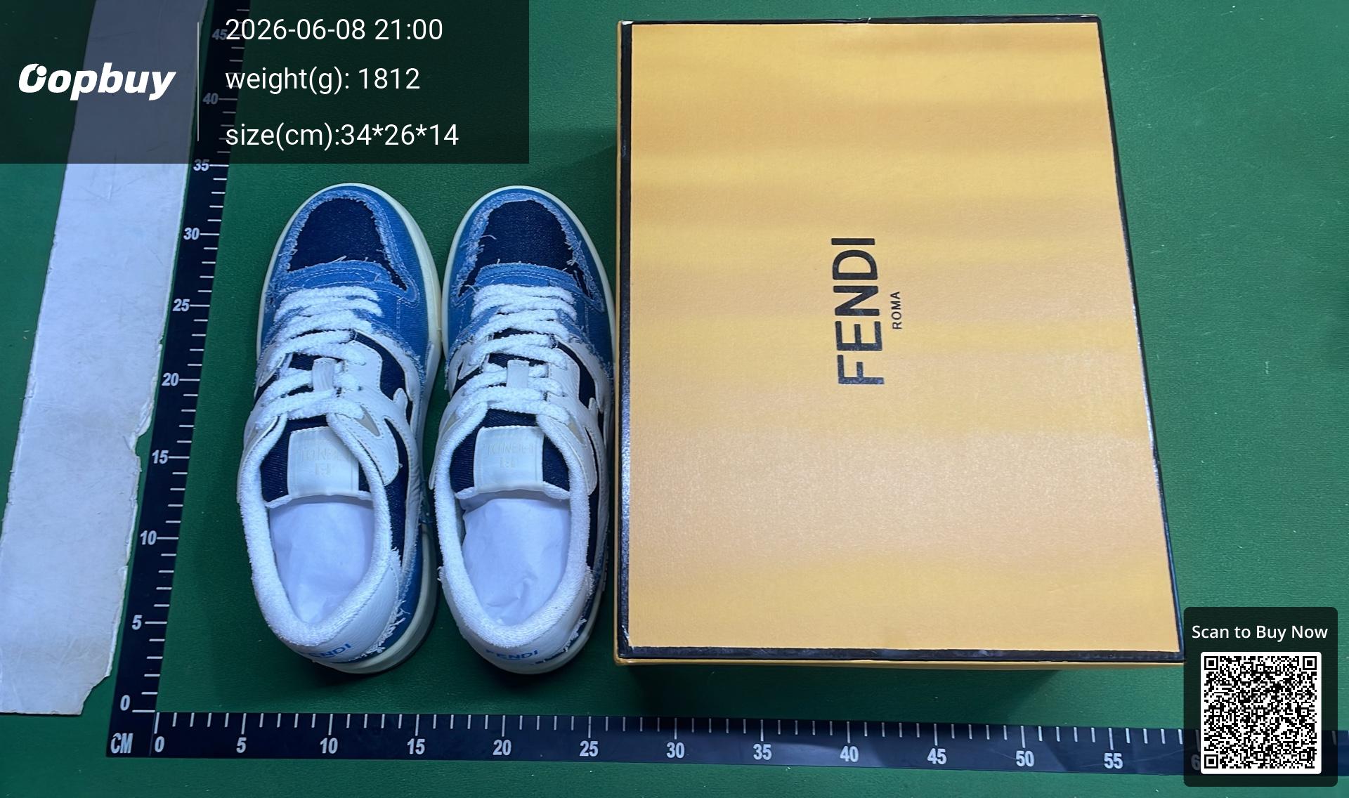 Foto QC 1 de Fendi Match Low Green Red White