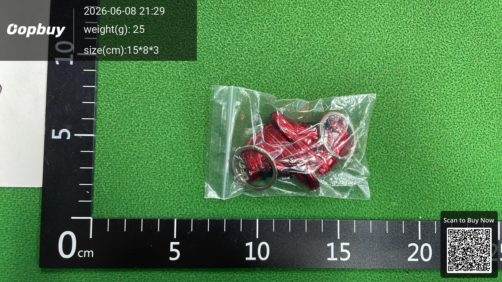 Foto QC 1 de Other Electroplating AJ Shoe Keychain Pink