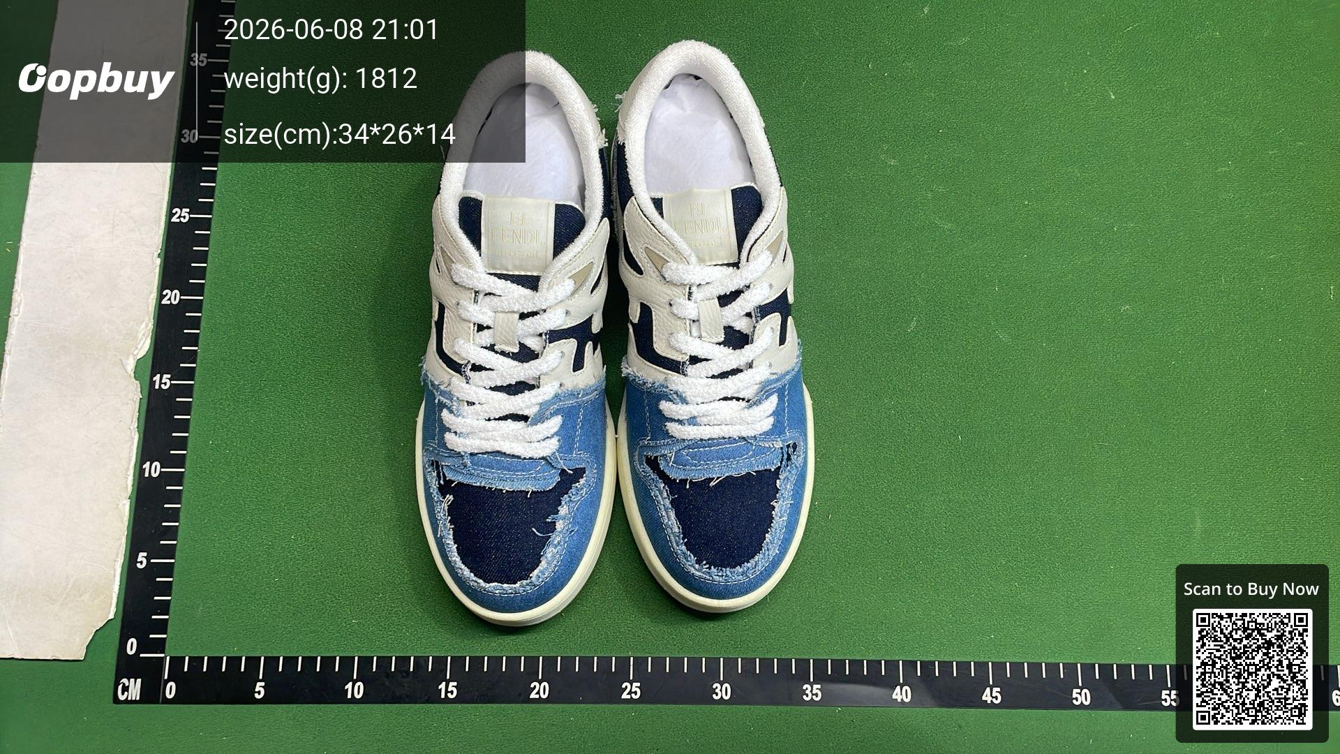 Foto QC 6 de Fendi Match Low Green Red White