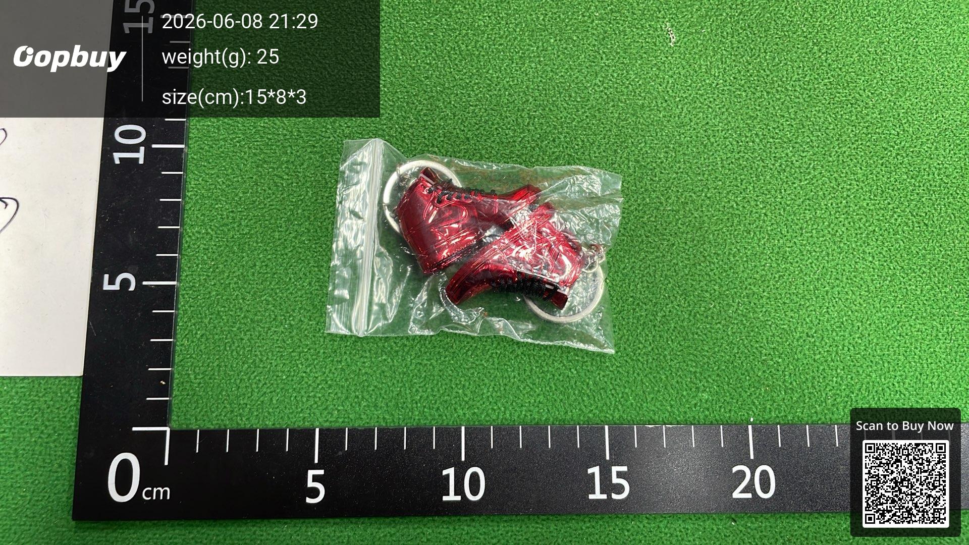 Foto QC 2 de Other Electroplating AJ Shoe Keychain Pink
