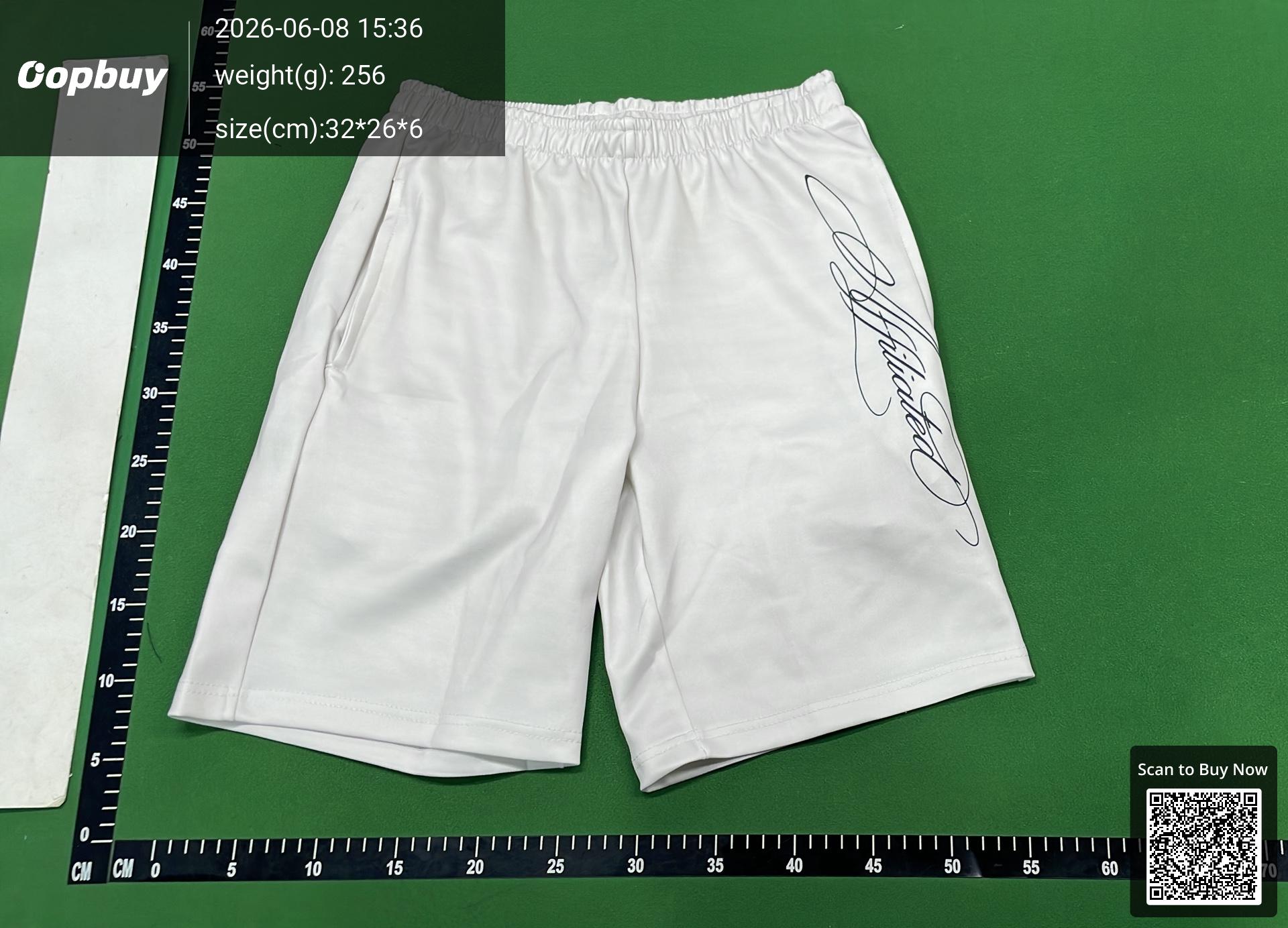 Foto QC 2 de Other Sweat Shorts Loose High Waist Script Multicolor