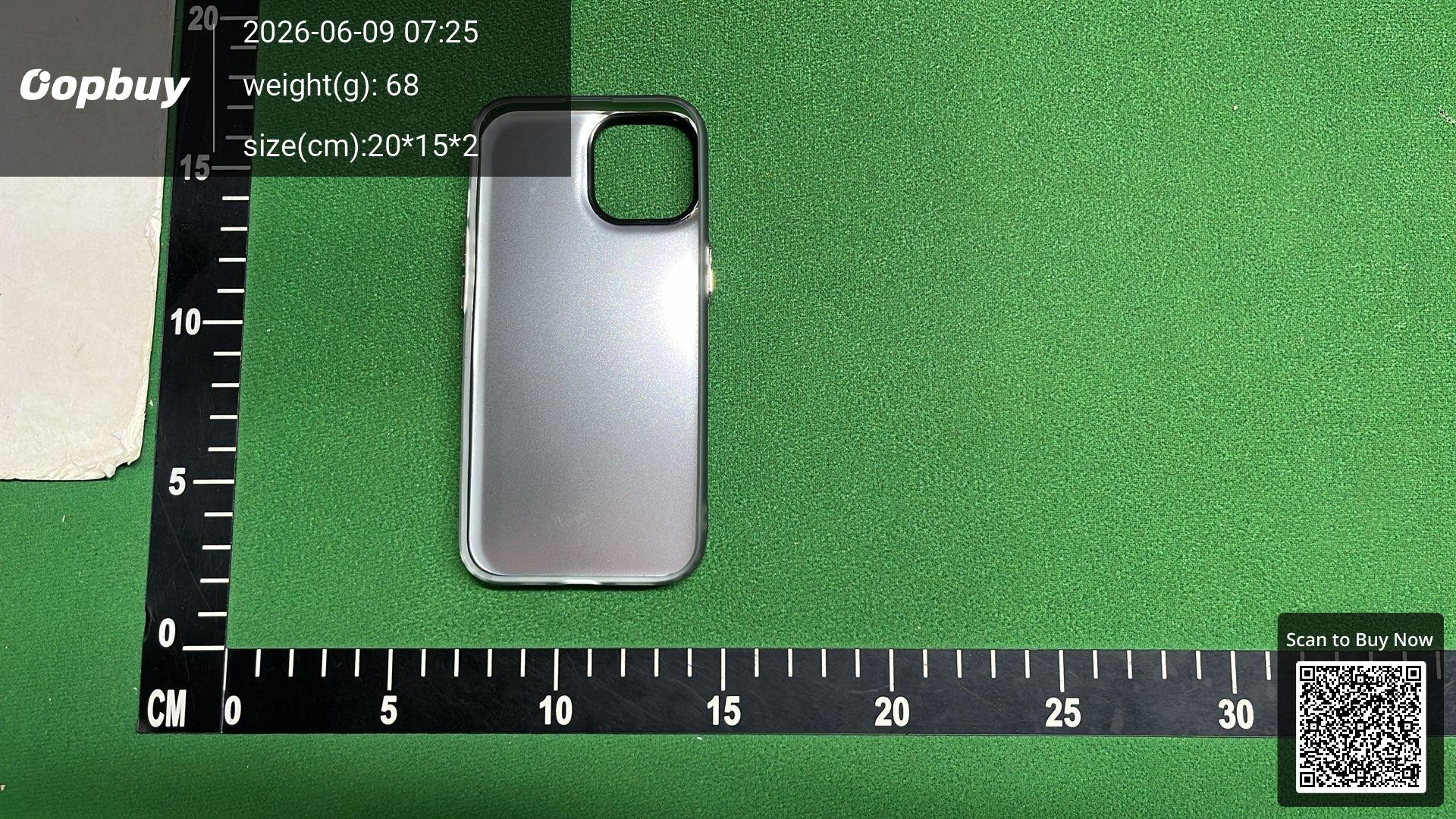 Foto QC 2 de Stone Island Compass Case for iPhone 15 Pro Grey