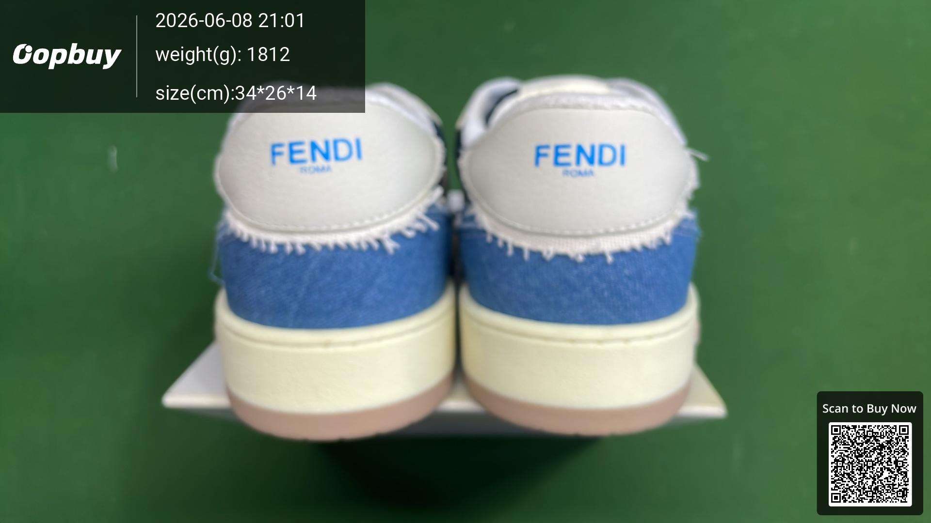 Foto QC 3 de Fendi Match Low Green Red White