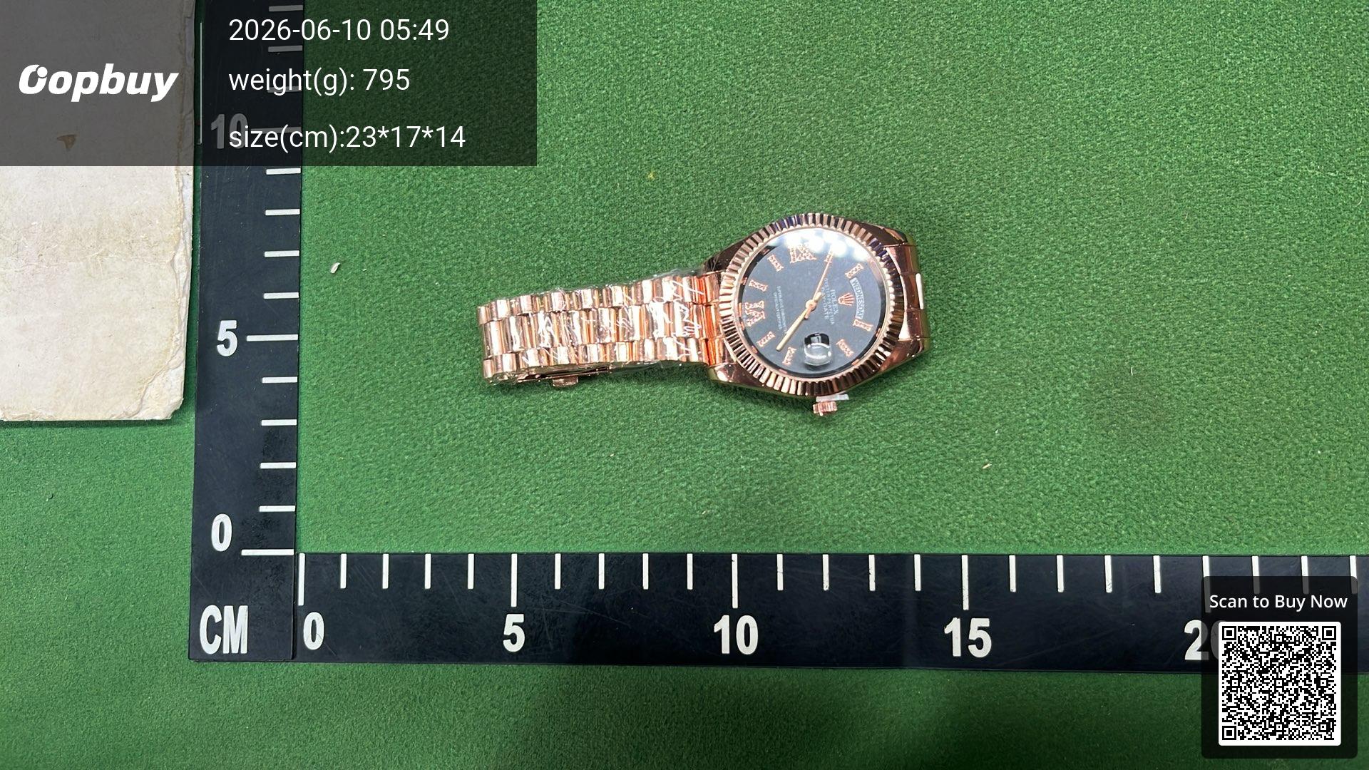 Foto QC 4 de Rolex Day-Date Diamond Iced Out FFB-01