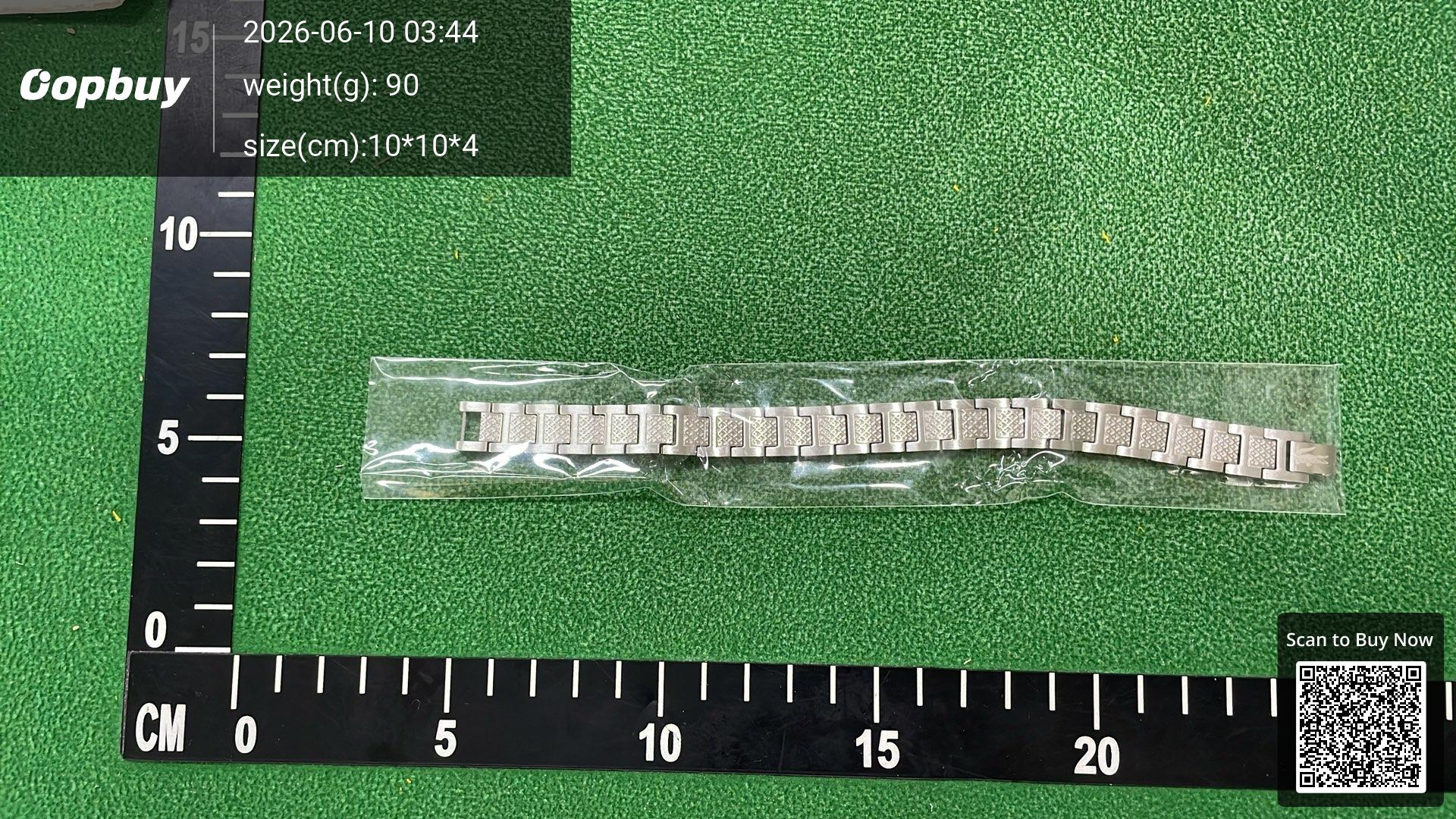 Foto QC 3 de Lacoste Bracelet Stainless Steel Silver