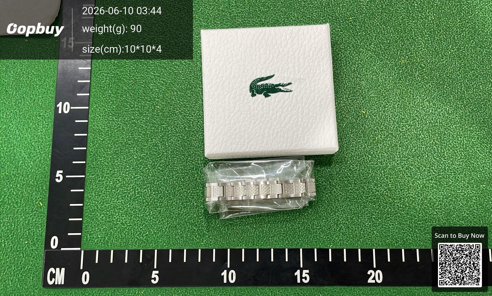 Foto QC 5 de Lacoste Bracelet Stainless Steel Silver