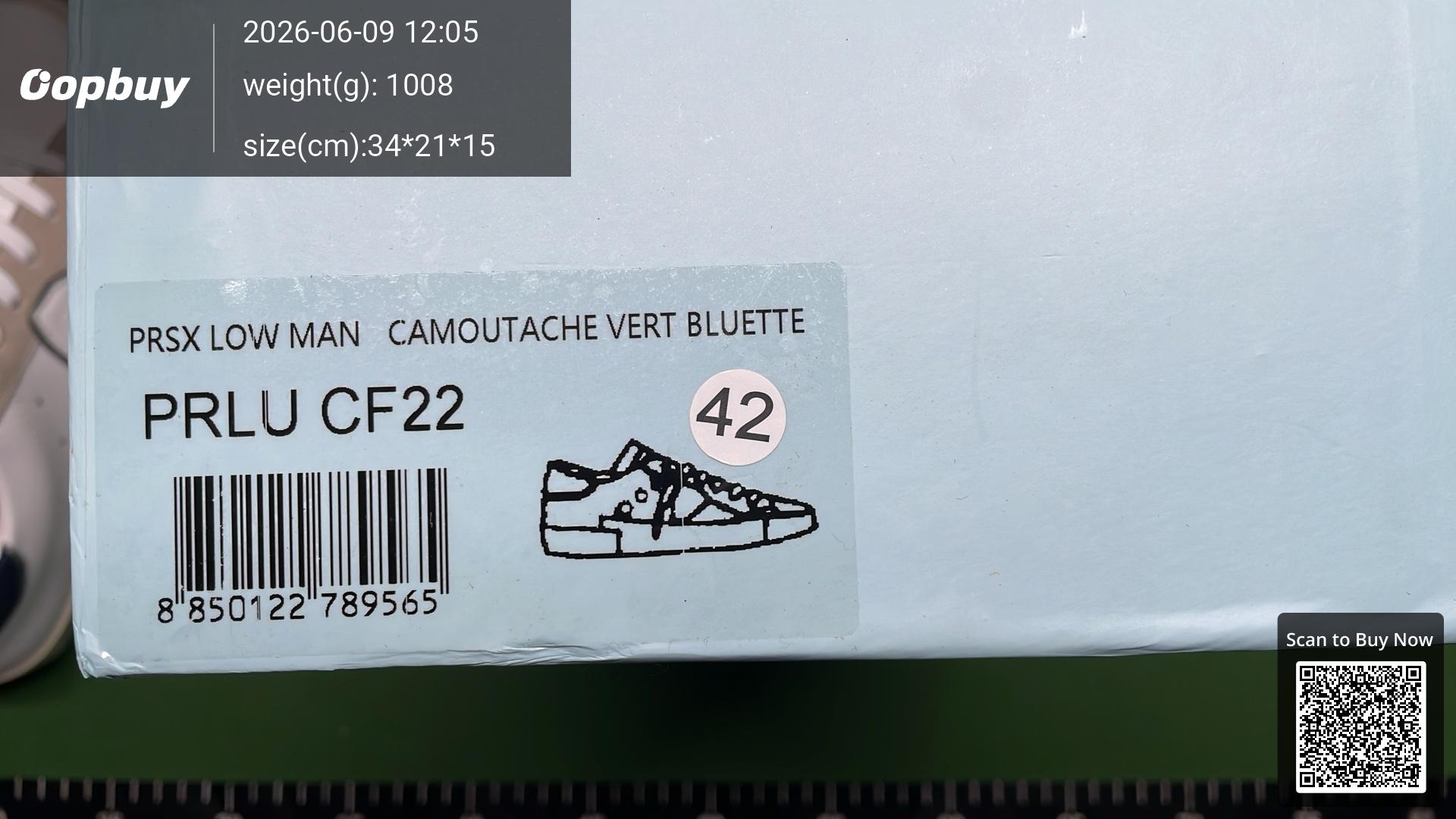 Foto QC 8 de Philippe Model Paris Low White Navy