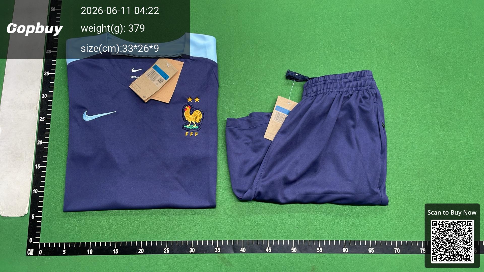 Foto QC 5 de Nike x Brazil Training Jersey Short Set Navy/Green
