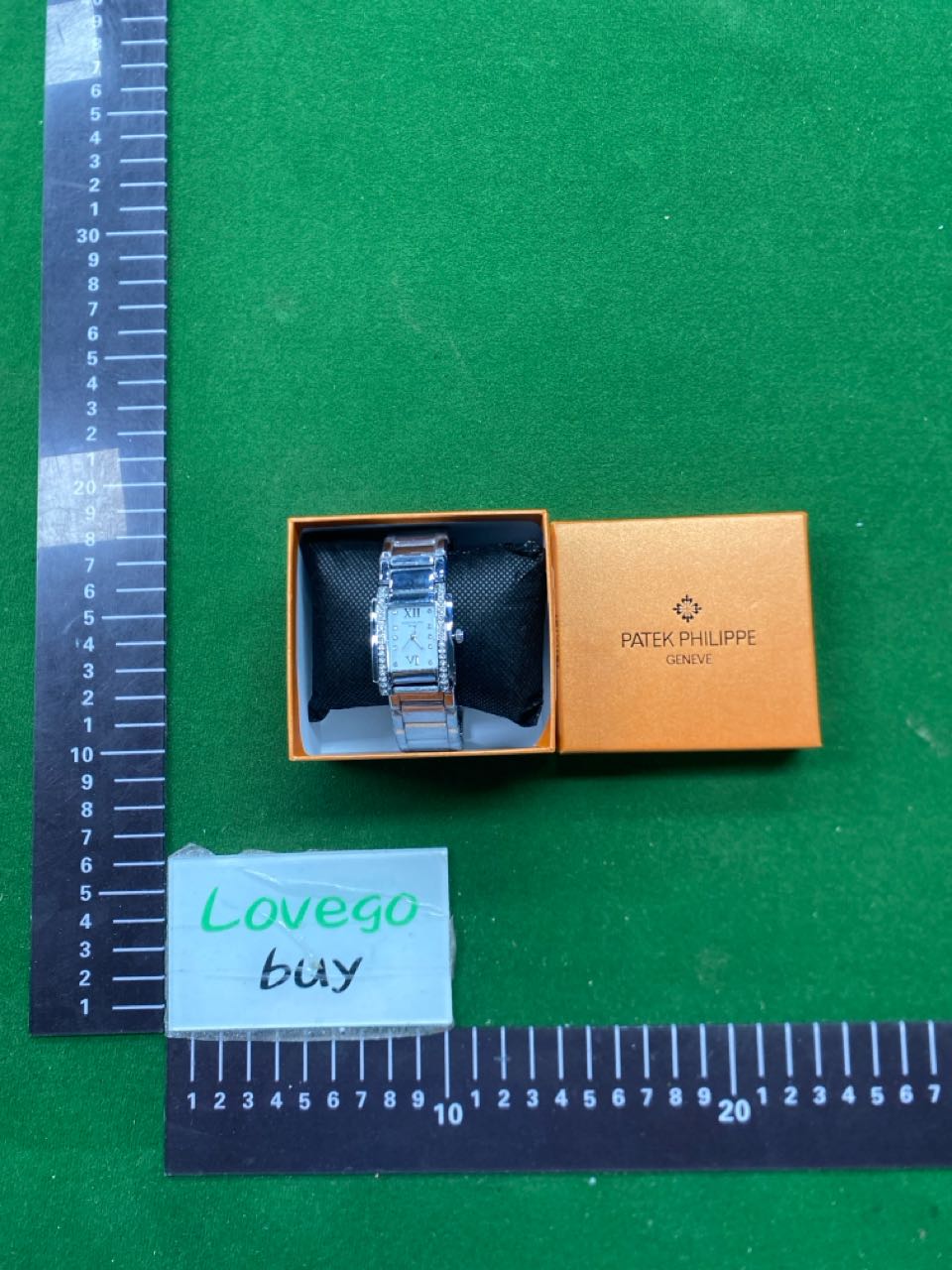 Foto QC 8 de Other Square Plate Waterproof Quartz Watch