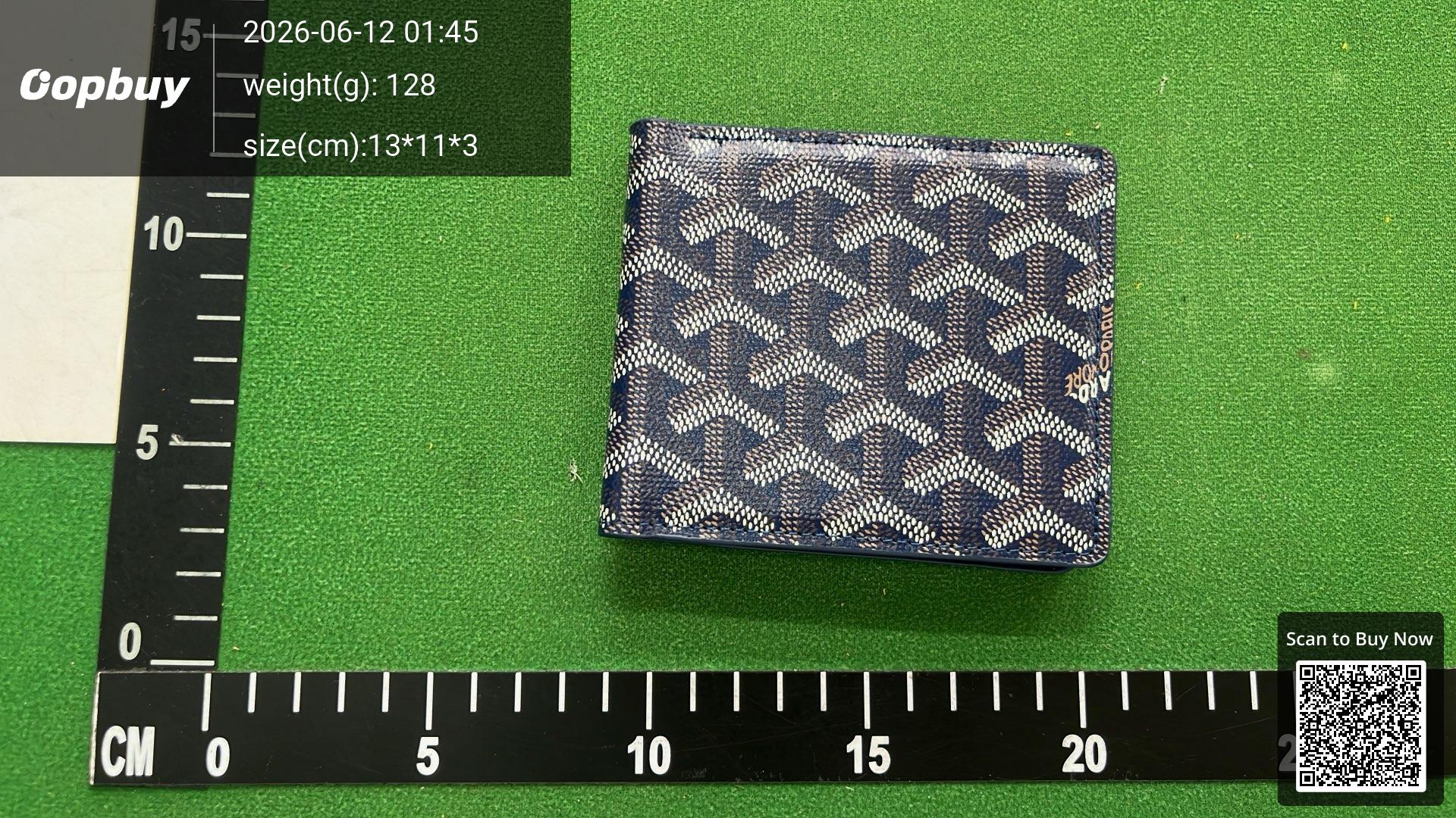 Foto QC 6 de Goyard Saint Sulpice Card Holder Goyardine White