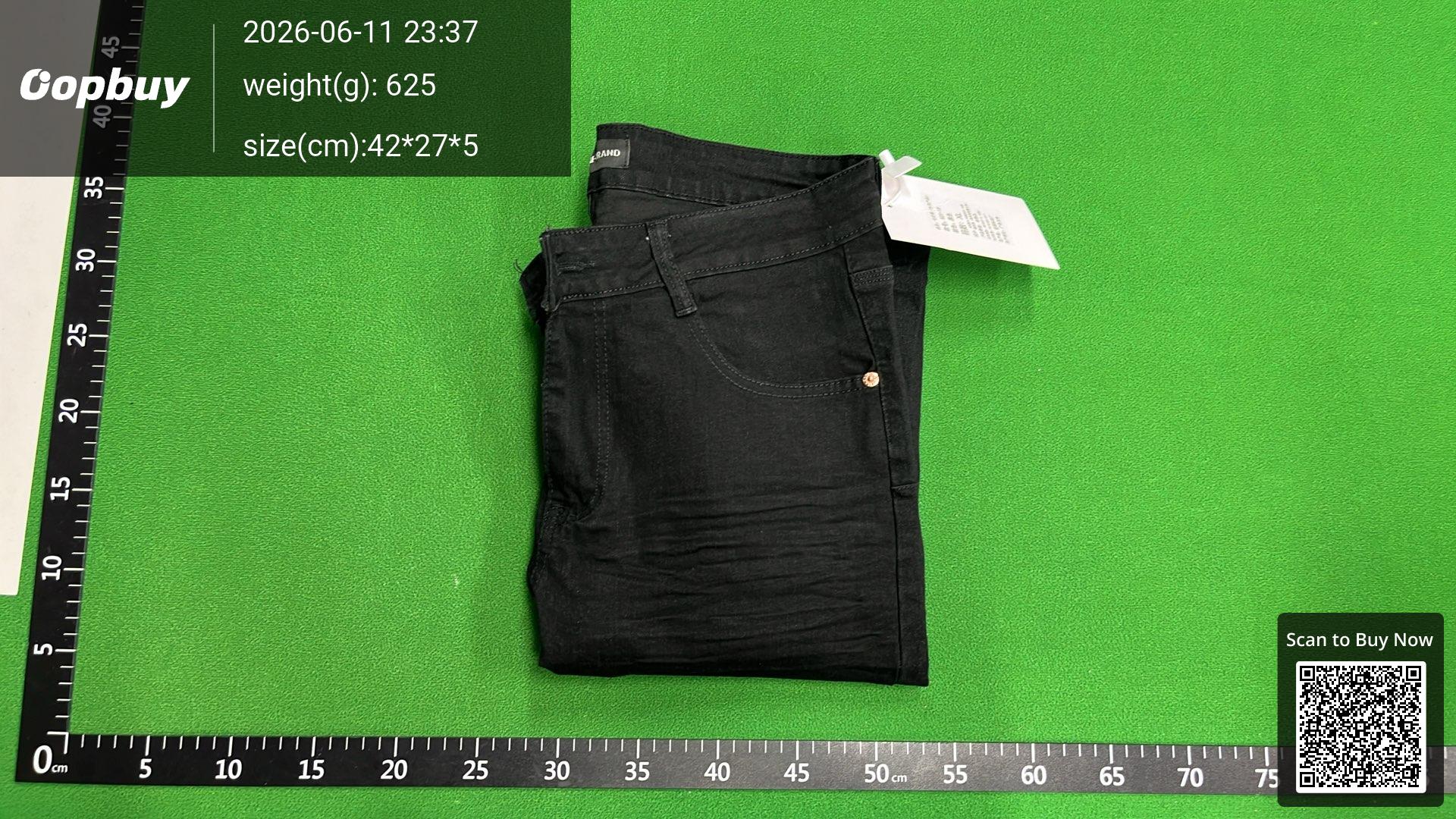 Foto QC 4 de Ksubi Jeans Slim Stretch Graphic Black