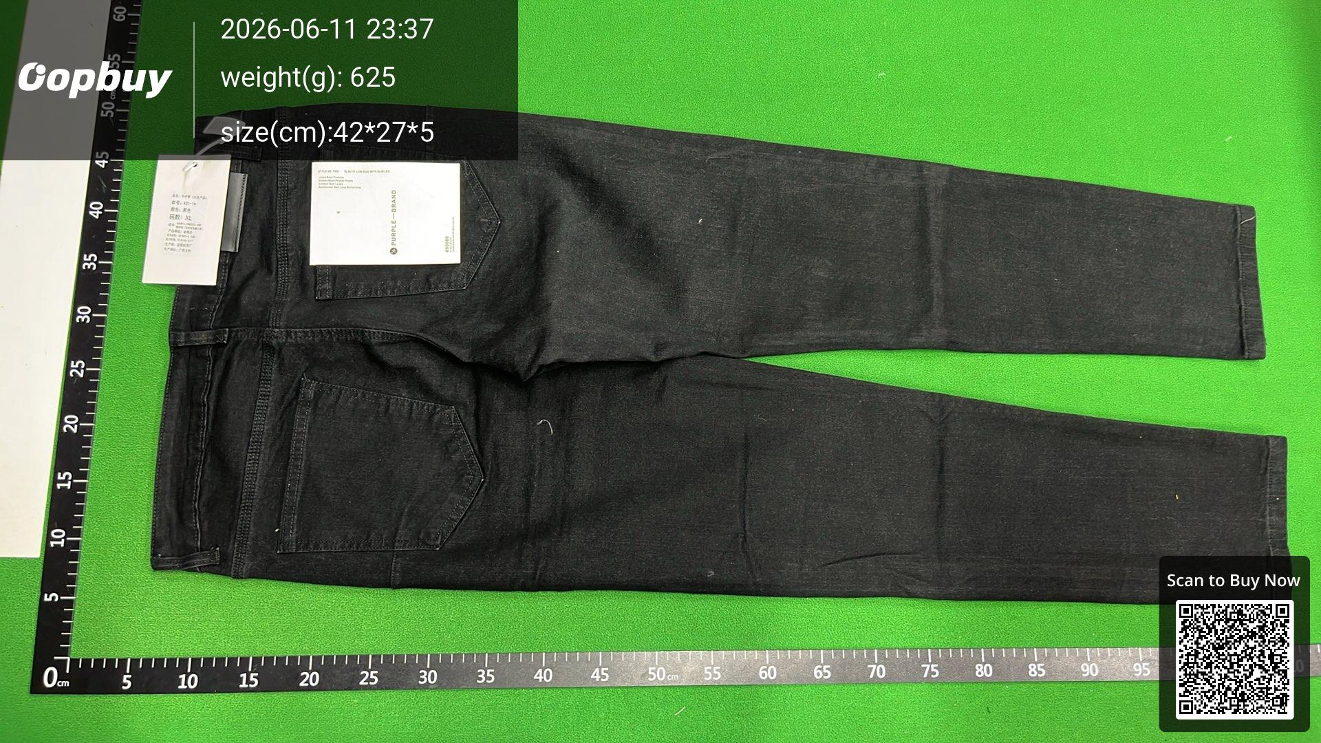 Foto QC 3 de Ksubi Jeans Slim Stretch Graphic Black