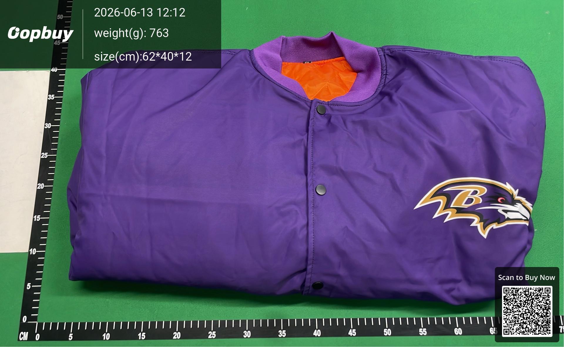 Foto QC 4 de NFL Raiders Bomber Jacket Padded Black