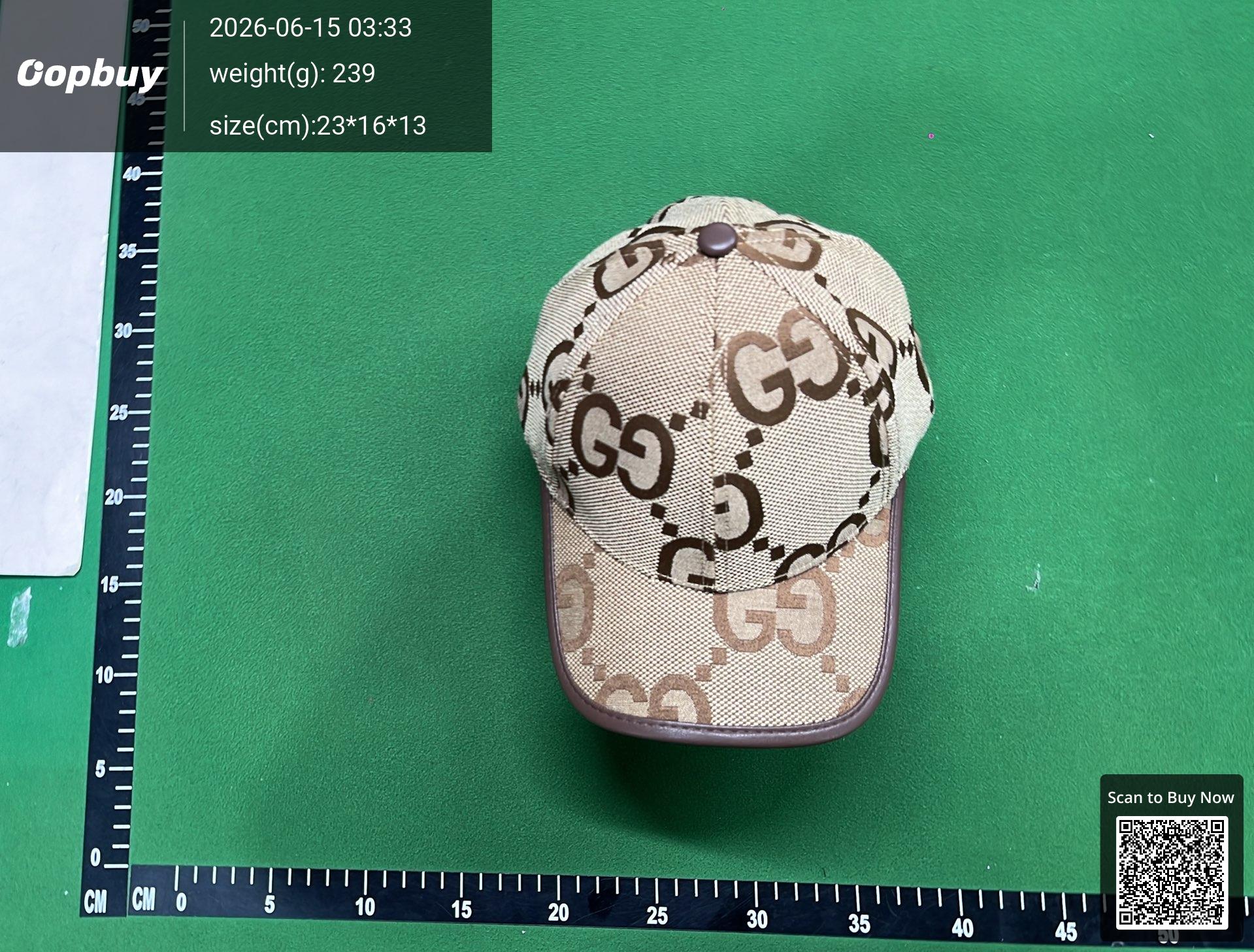 Foto QC 6 de Gucci GG Canvas Bucket Hat Beige